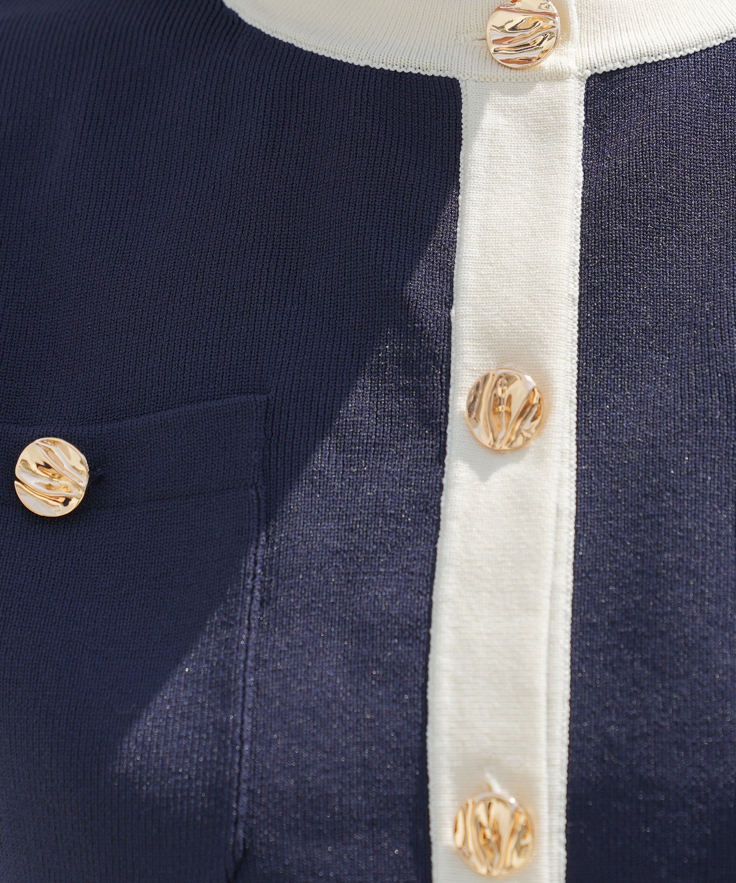 ホワイト×ネイビー