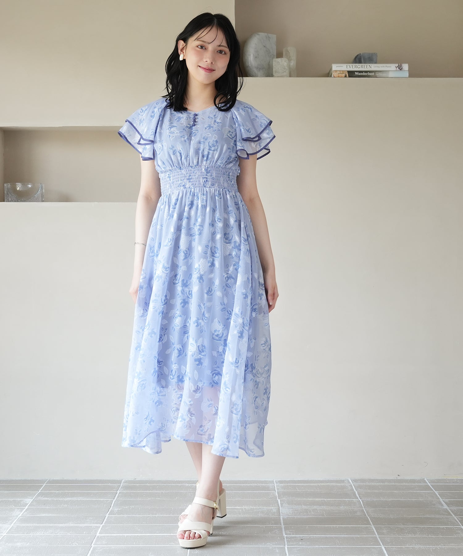 ブルー MODEL:164㎝ 着用サイズ:M