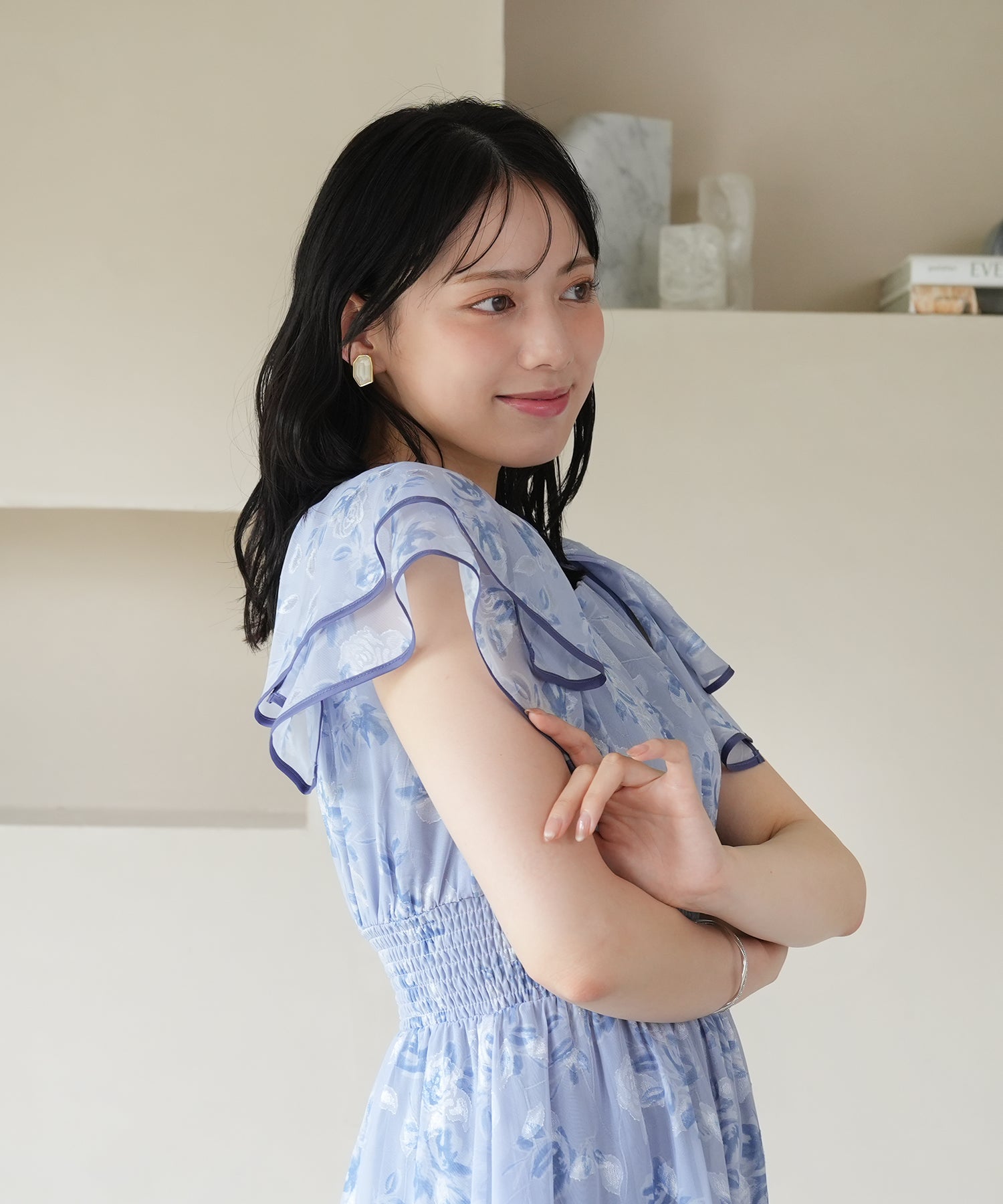 ブルー MODEL:164㎝ 着用サイズ:M