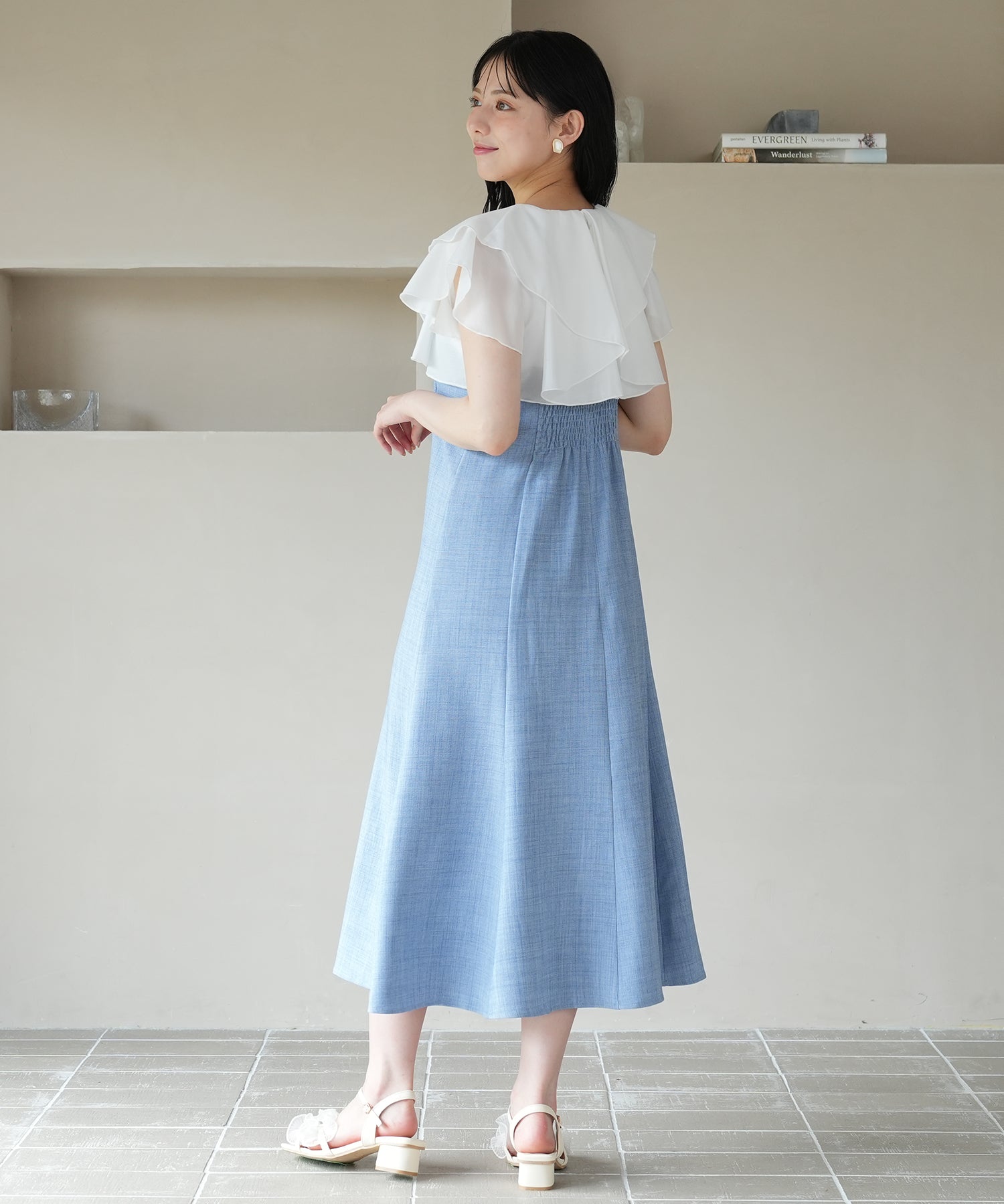 ブルー model:165cm 着用サイズ:M