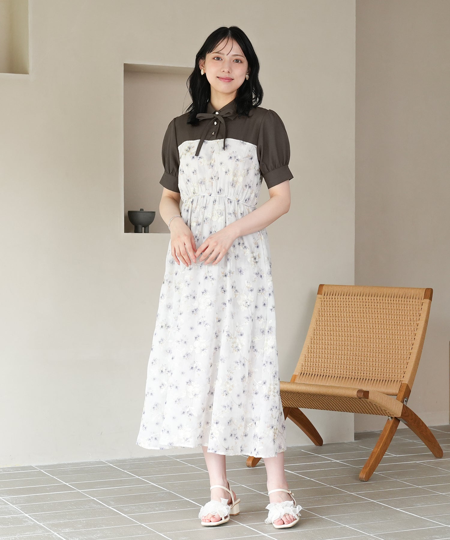 チャコール model:164 着用サイズ:M
