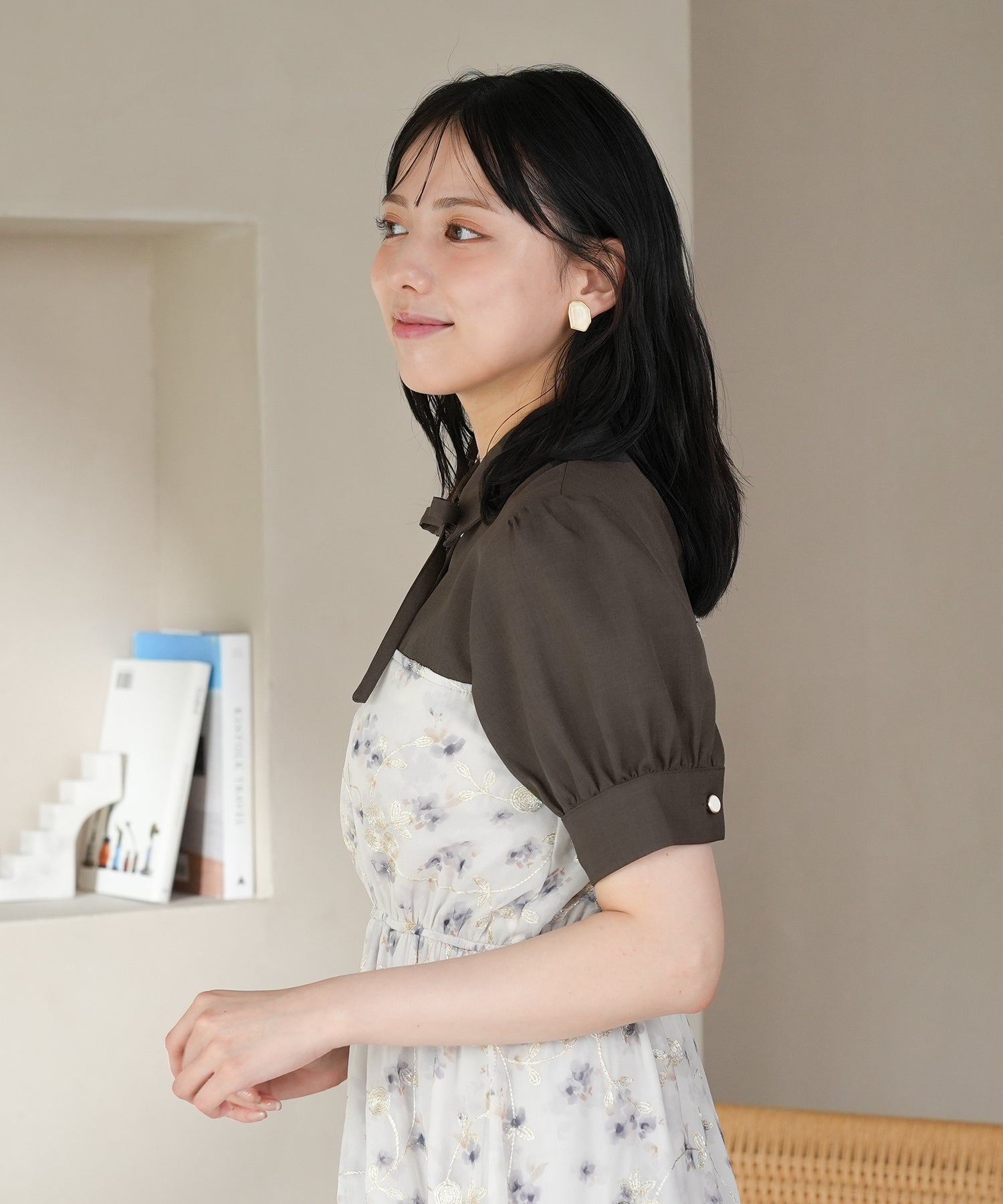 チャコール model:164 着用サイズ:M
