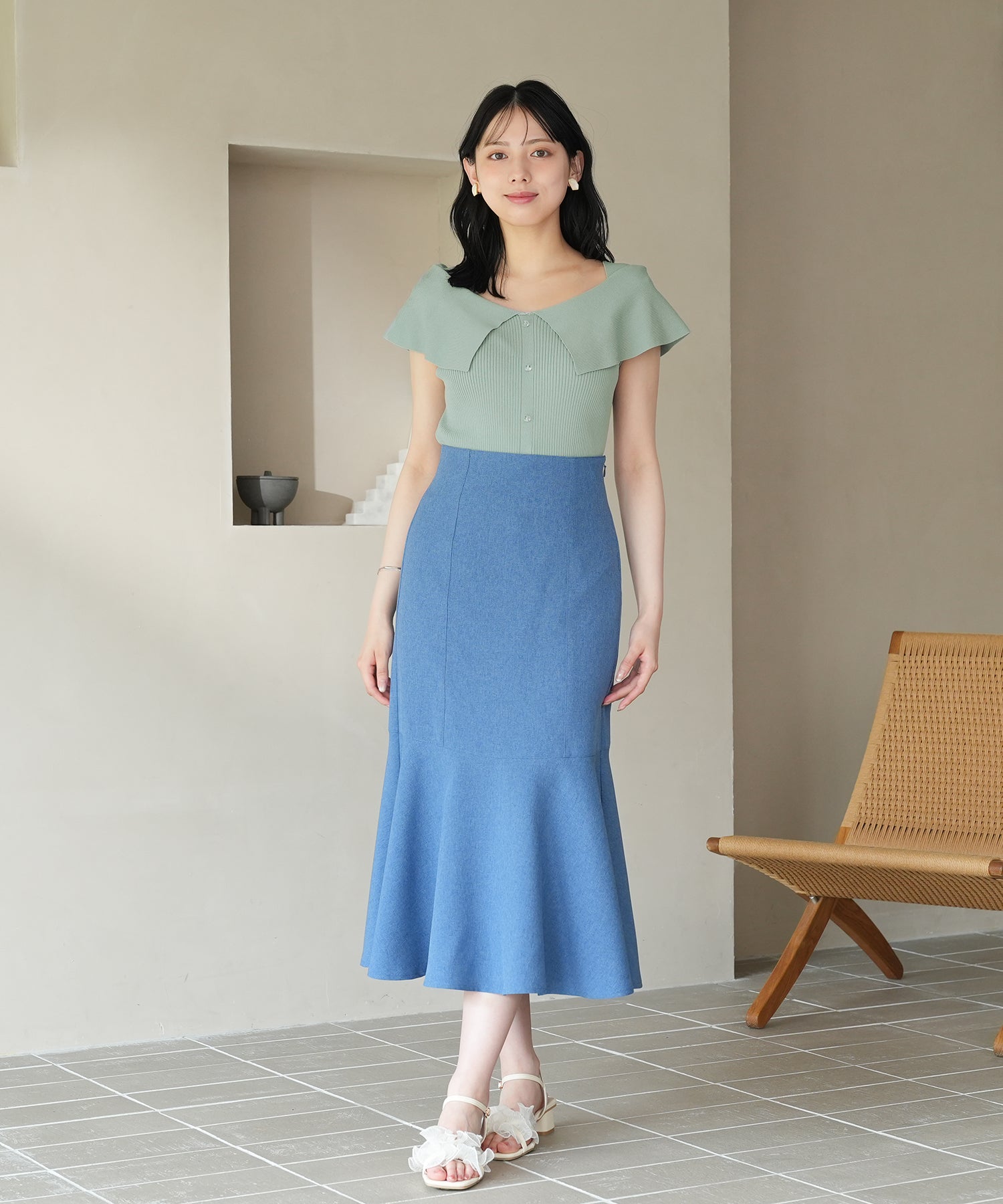 ミント model:164cm 着用サイズ:M