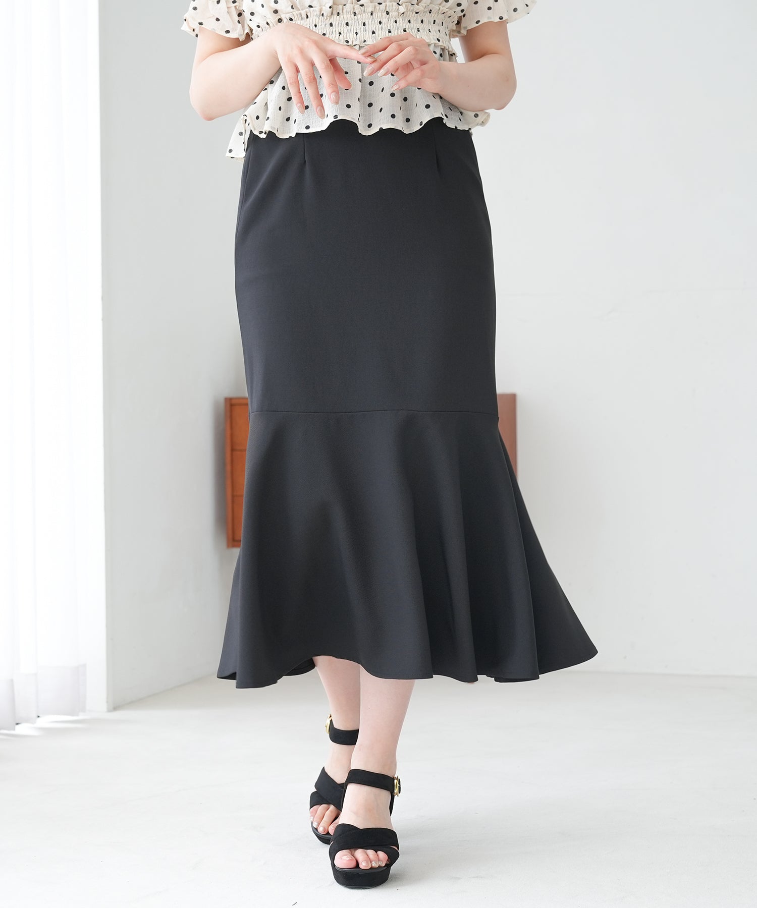 ブラック model:164 着用サイズ:M