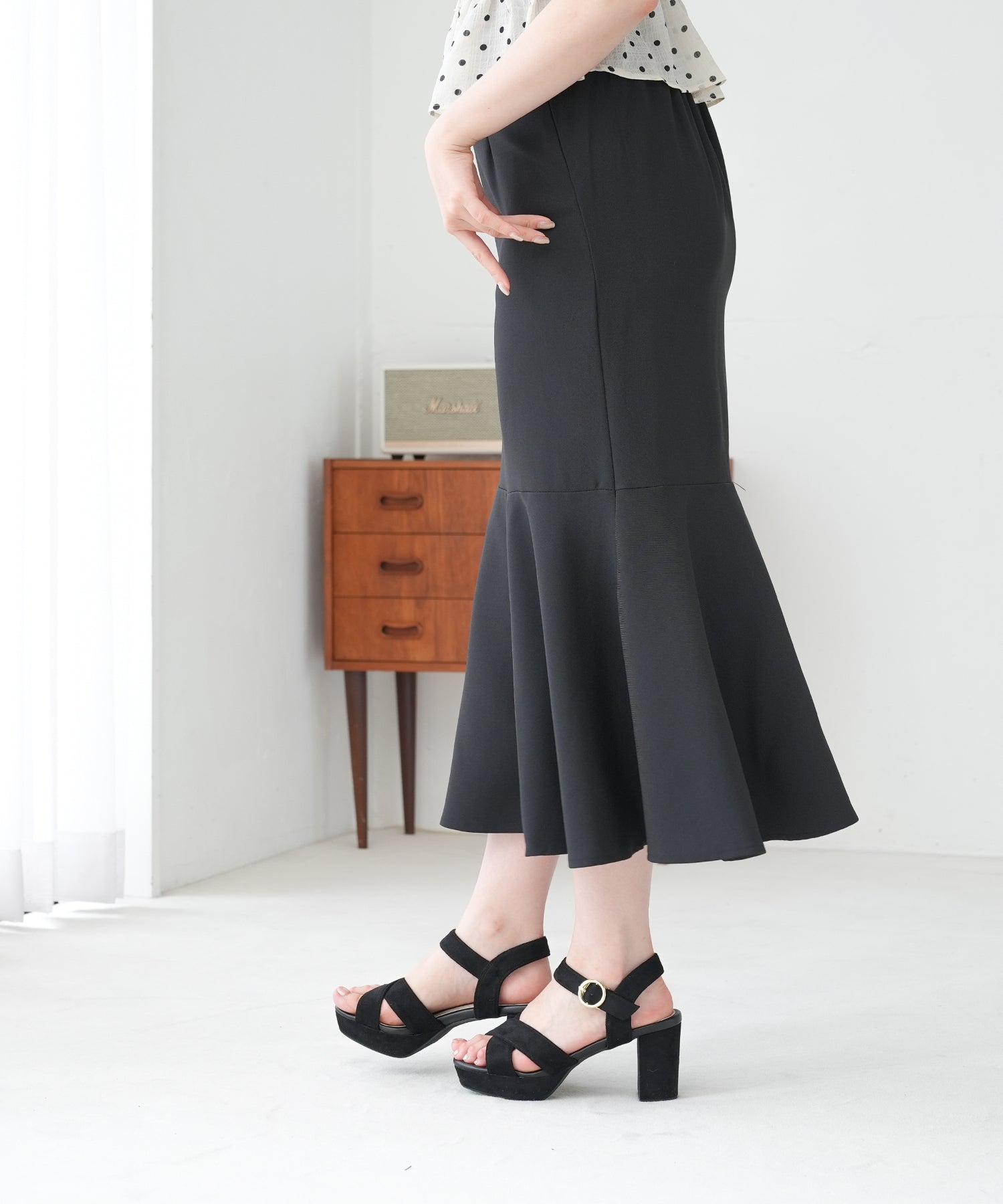 ブラック model:164 着用サイズ:M