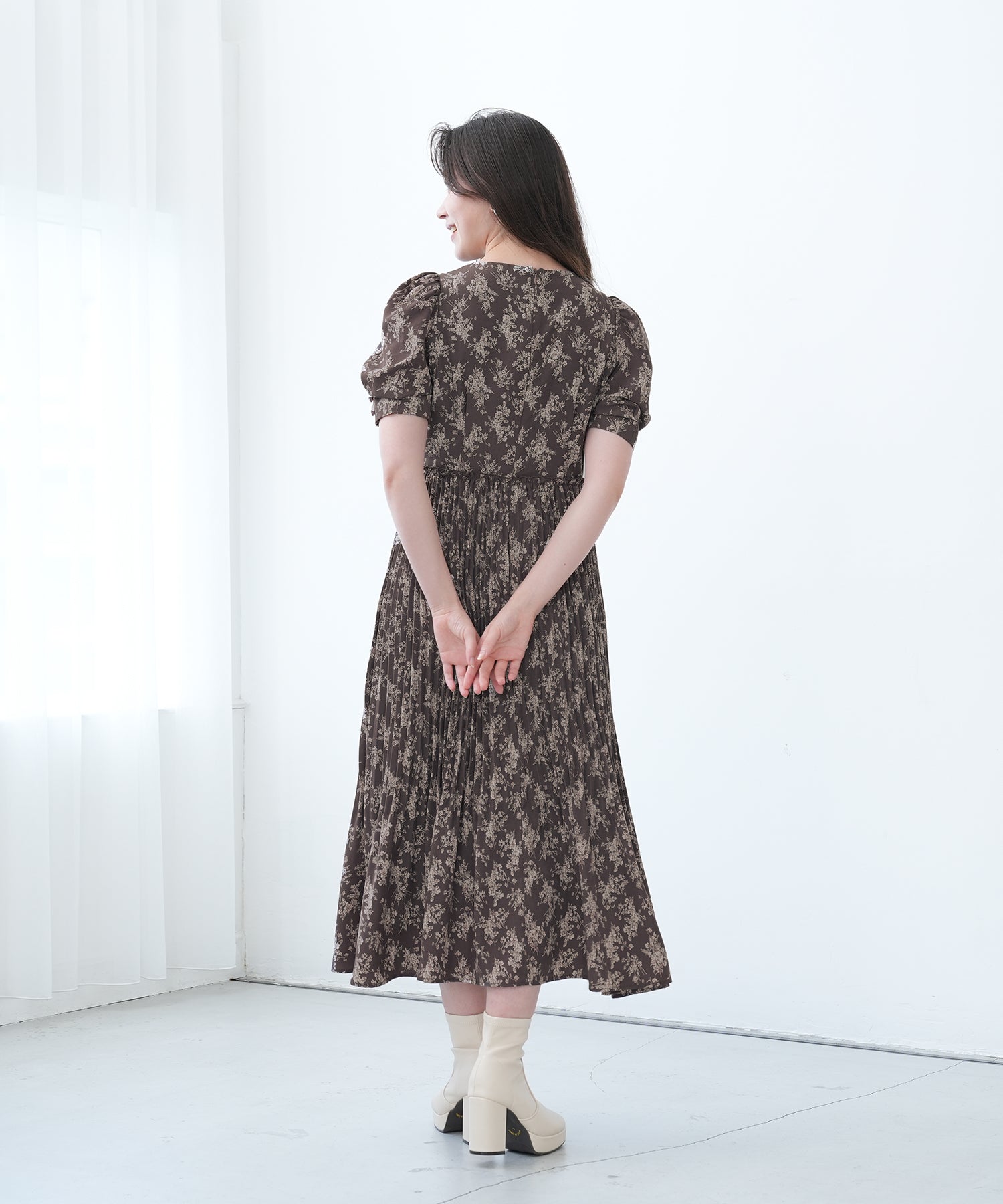ブラウン model:162 着用サイズ:M