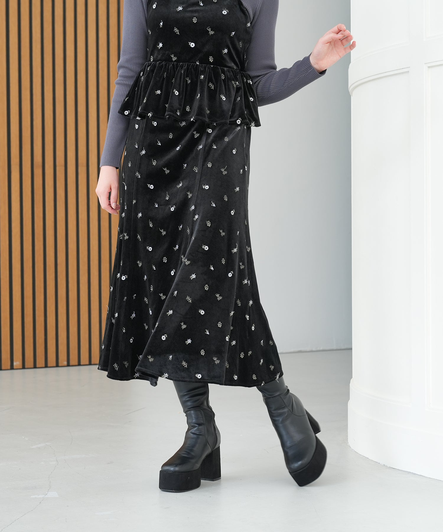 ブラック model:162 着用サイズ:M
