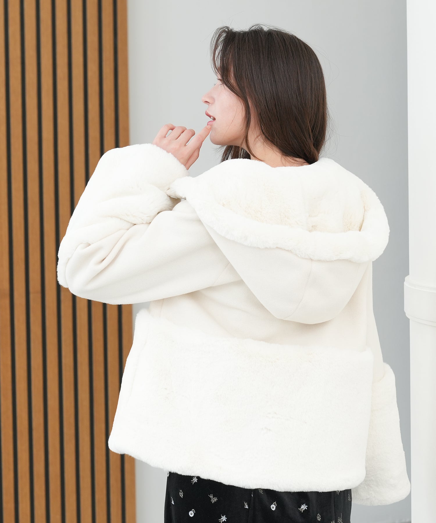 ホワイト model:162 着用サイズ:M