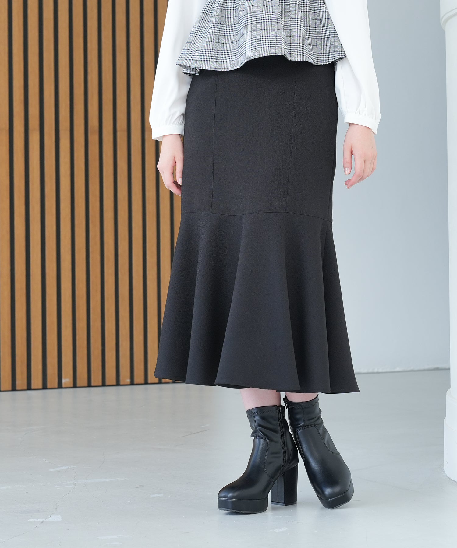 ブラック model:162 着用サイズ:M