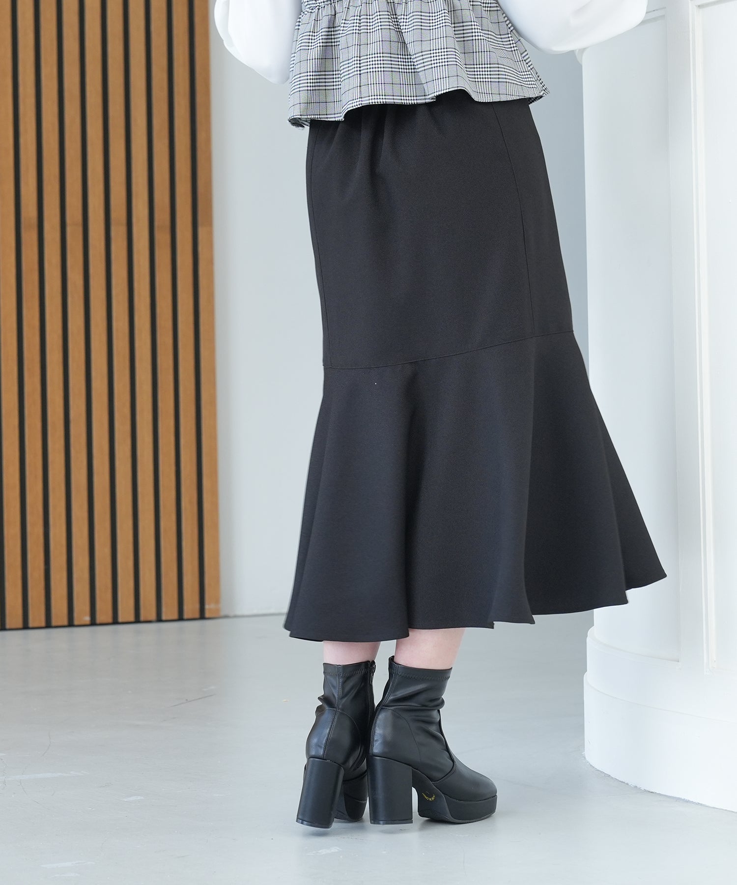 ブラック model:162 着用サイズ:M