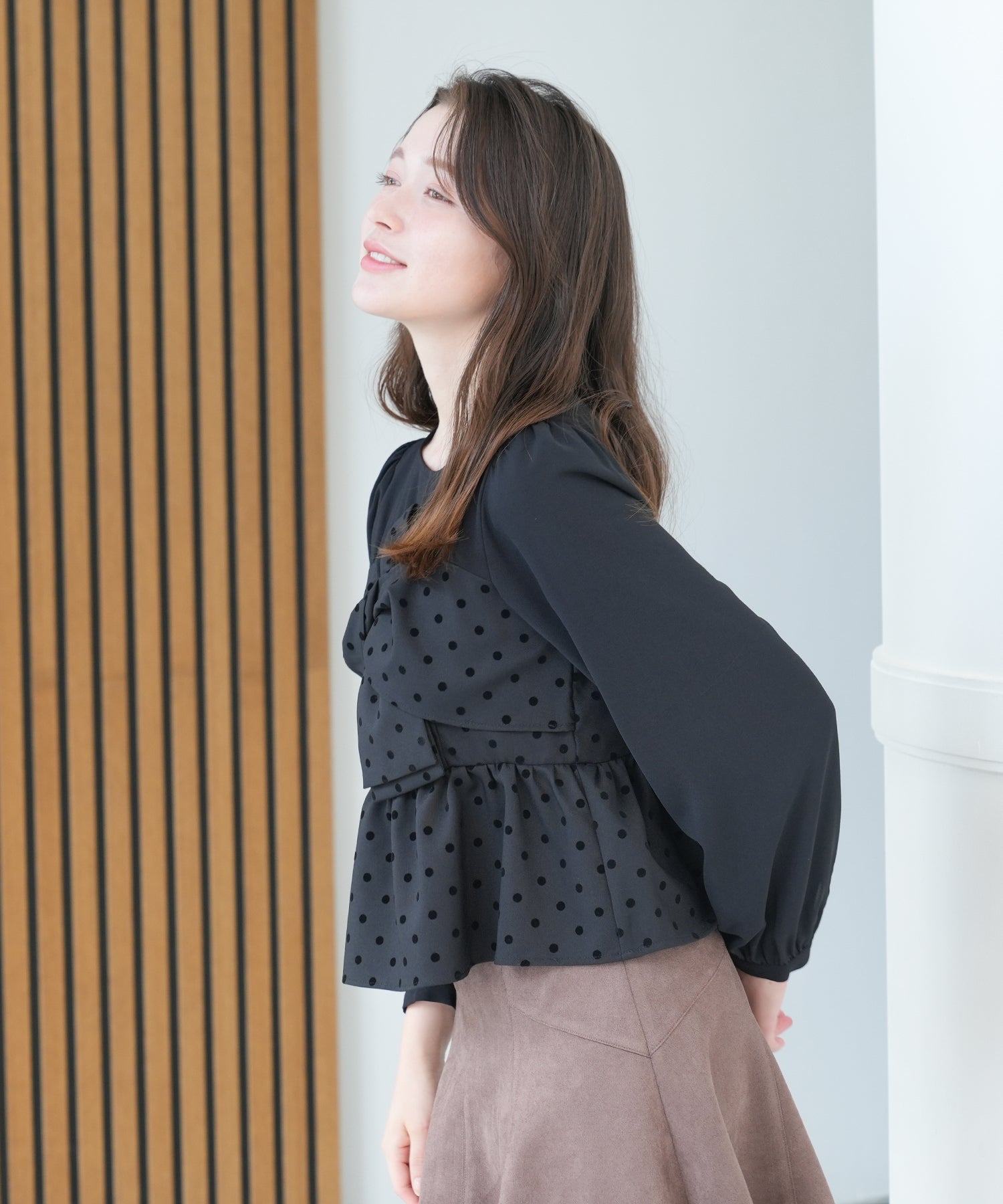 ブラック model:162 着用サイズ:M
