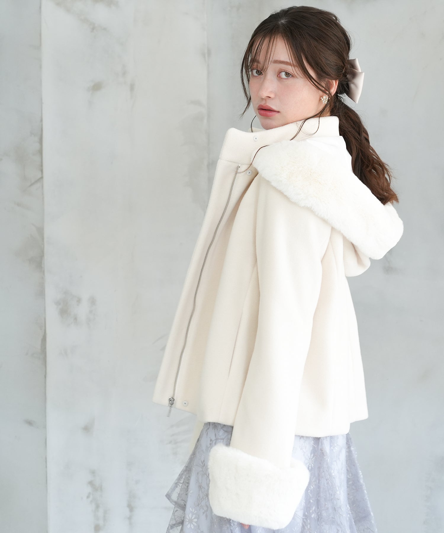 ホワイト model:162 着用サイズ:M