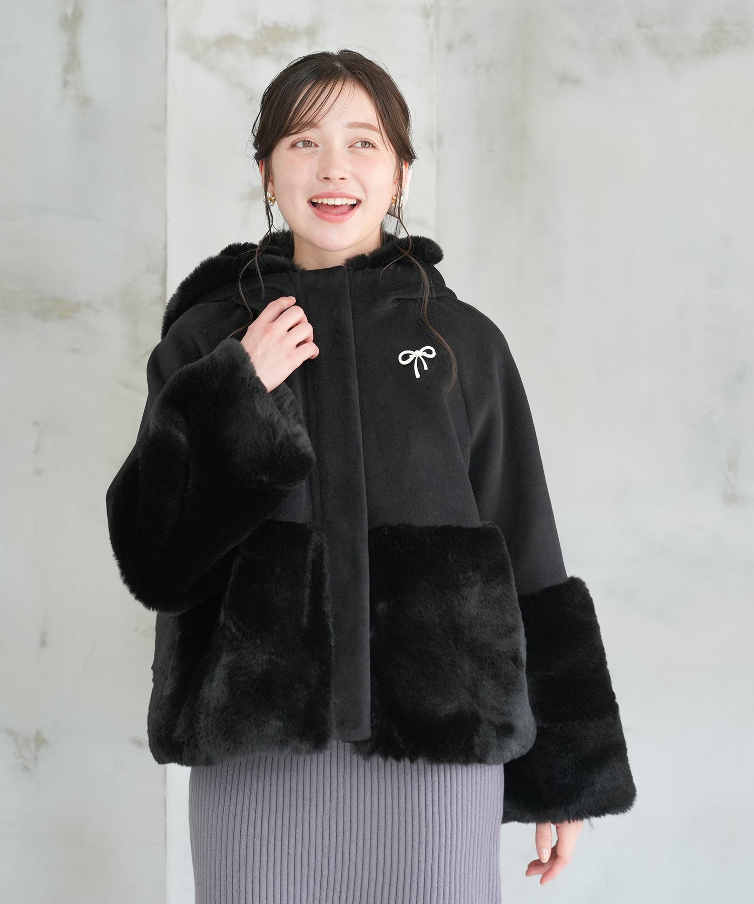 ブラック model:162 着用サイズ:M