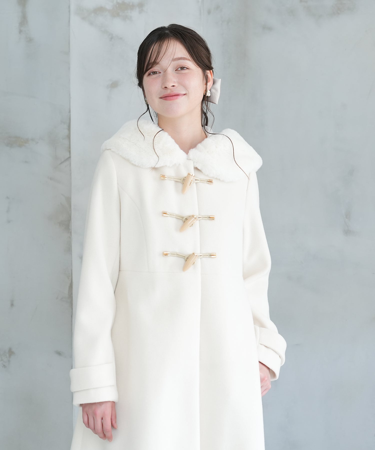 ホワイト model:162 着用サイズ:M