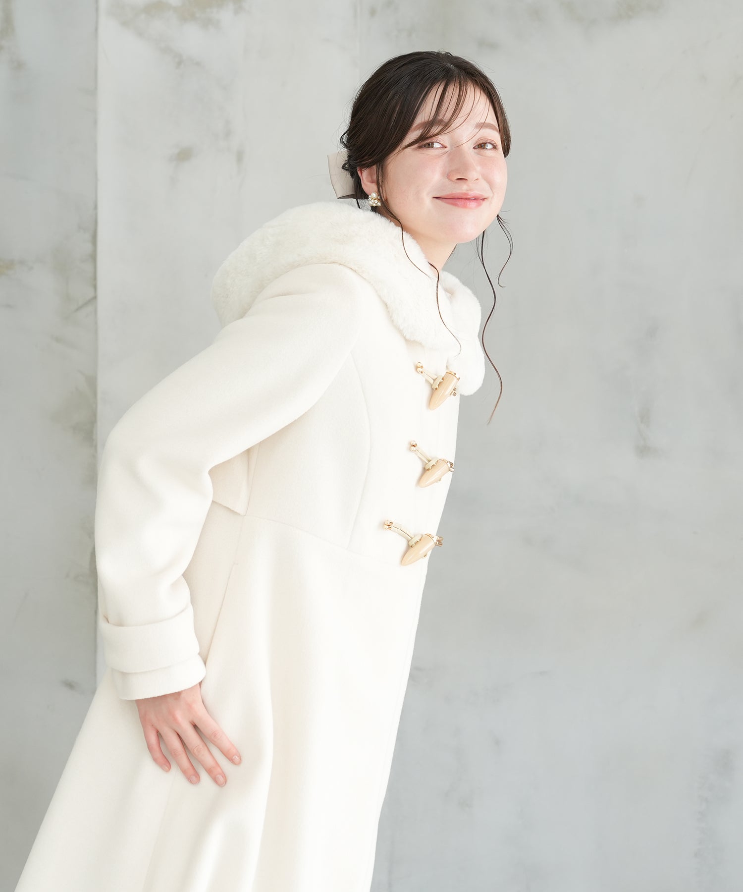 ホワイト model:162 着用サイズ:M