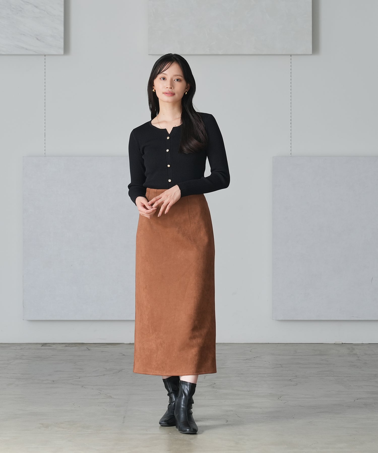 ブラック model:165 着用サイズ:M