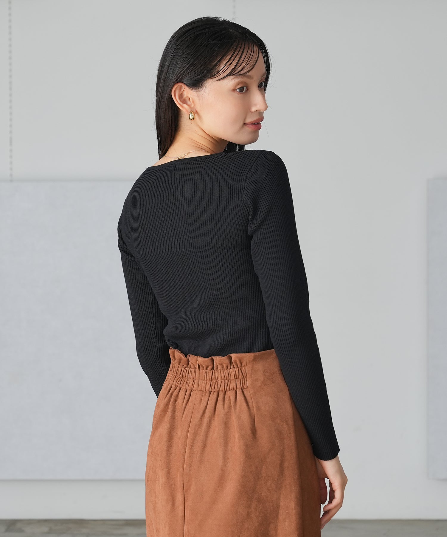 ブラック model:165 着用サイズ:M