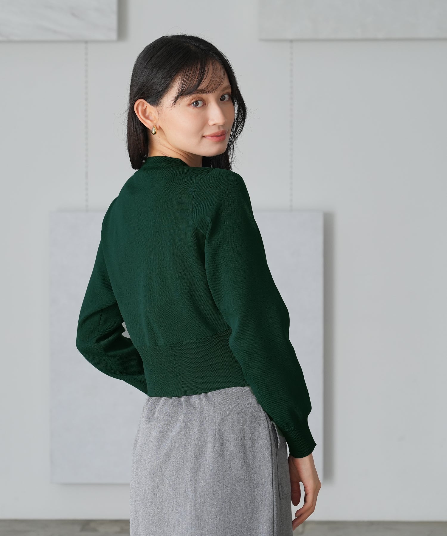 グリーン model:165 着用サイズ:M
