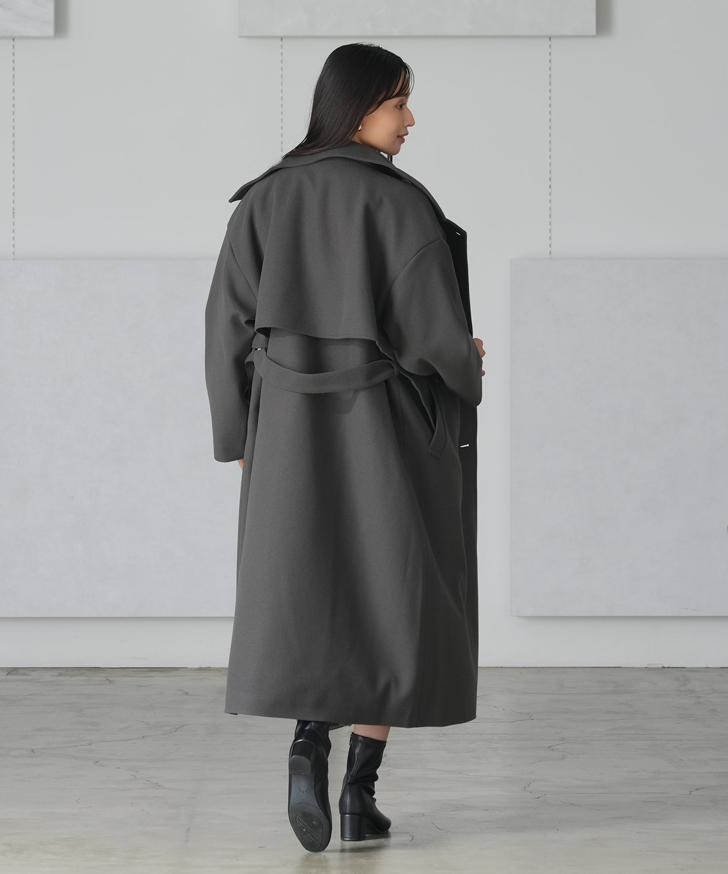 チャコール model:165 着用サイズ:M