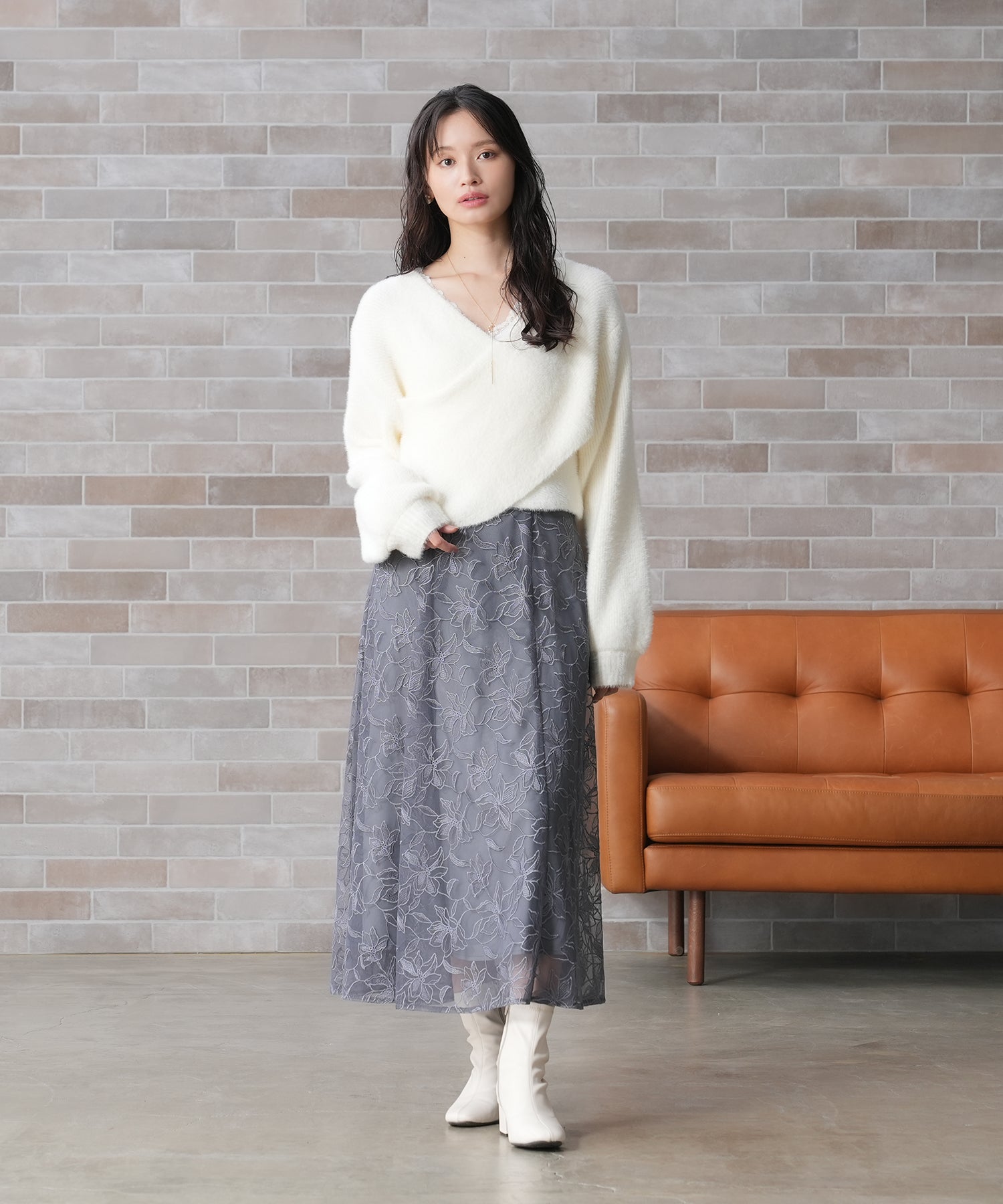 アイボリー model:165㎝ 着用サイズ:M