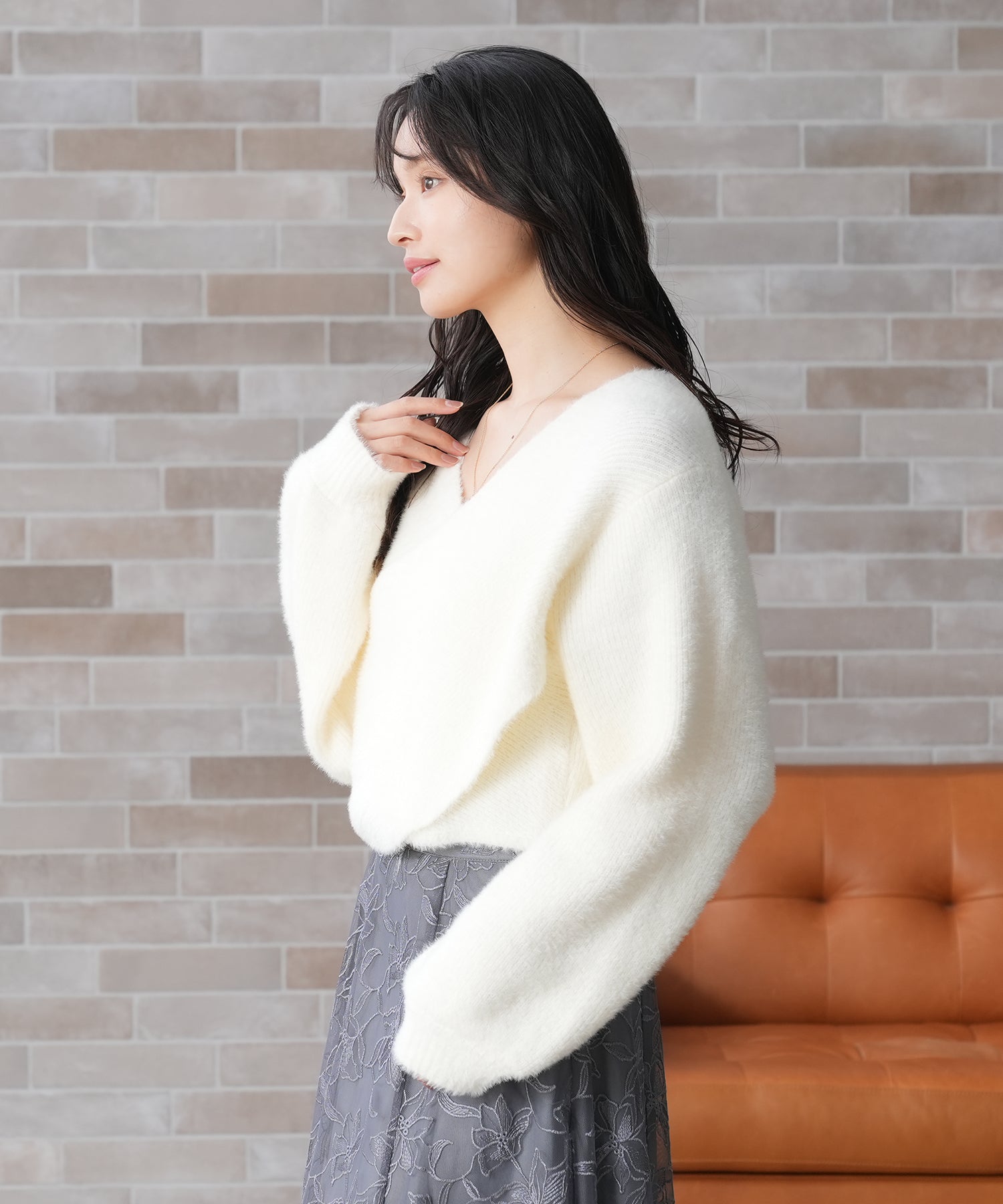 アイボリー model:165㎝ 着用サイズ:M