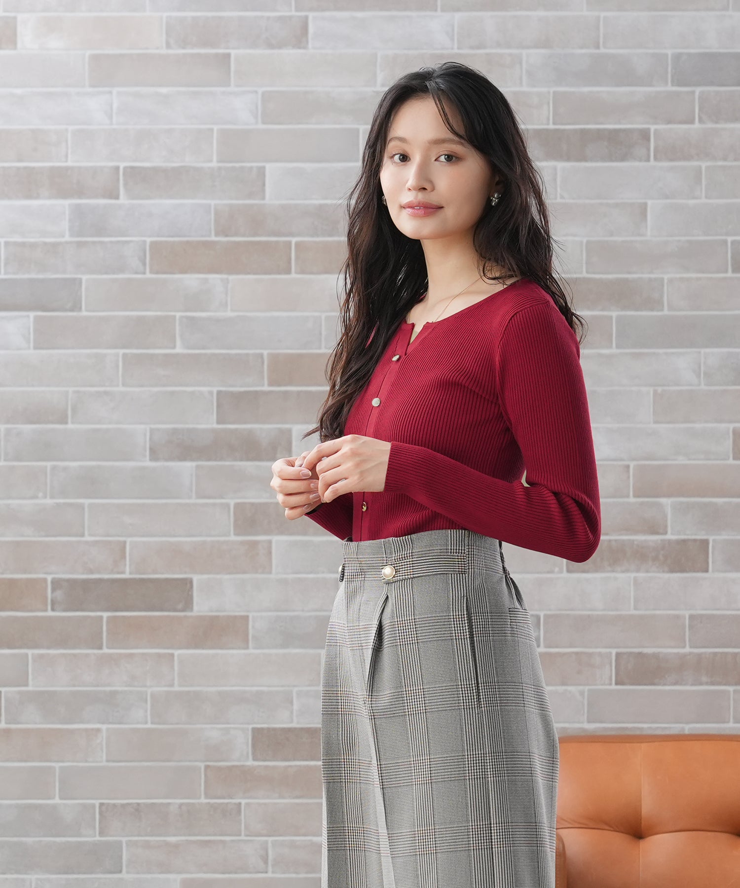 レッド model:165 着用サイズ:M