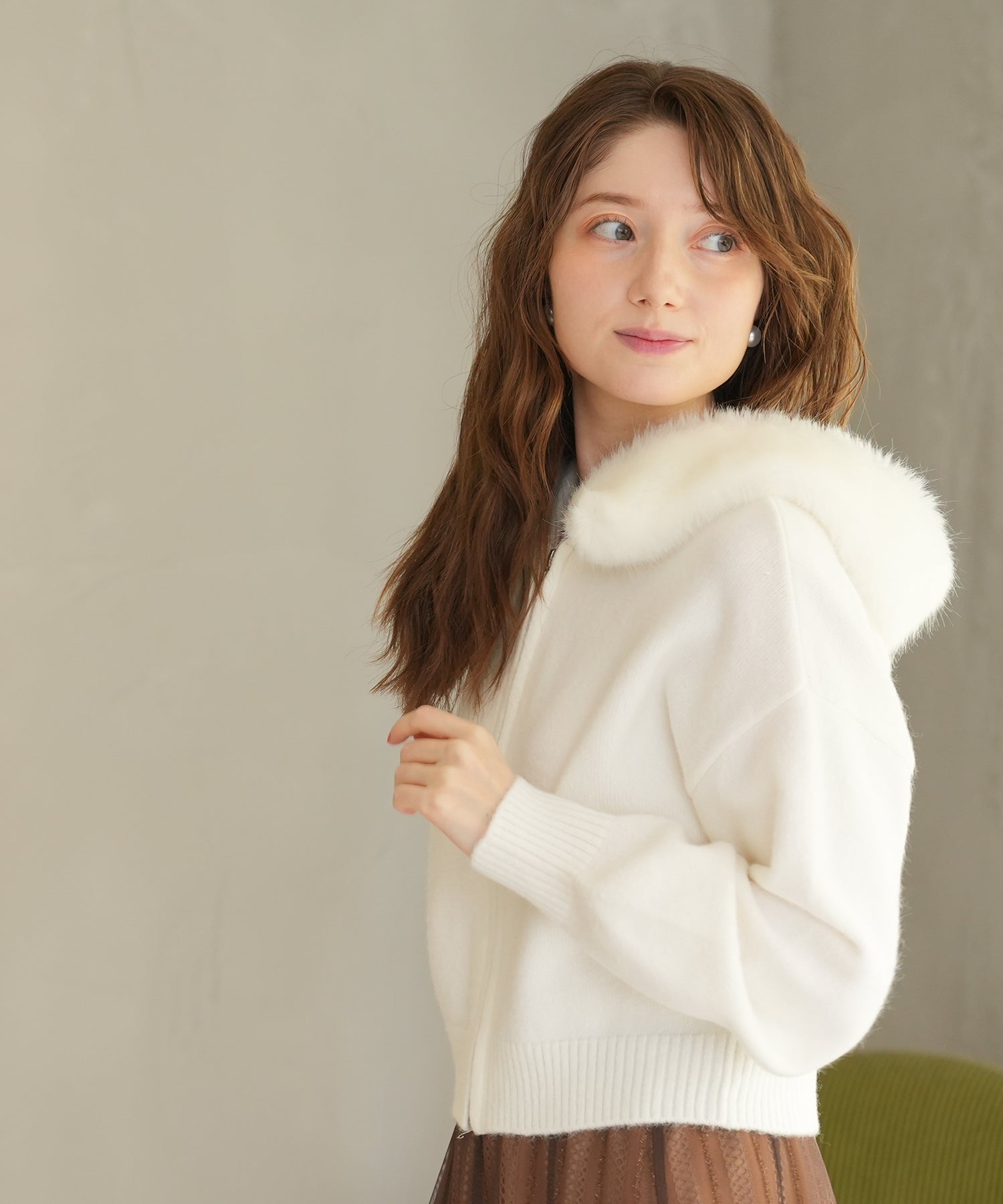 ホワイト model:163 着用サイズ:M