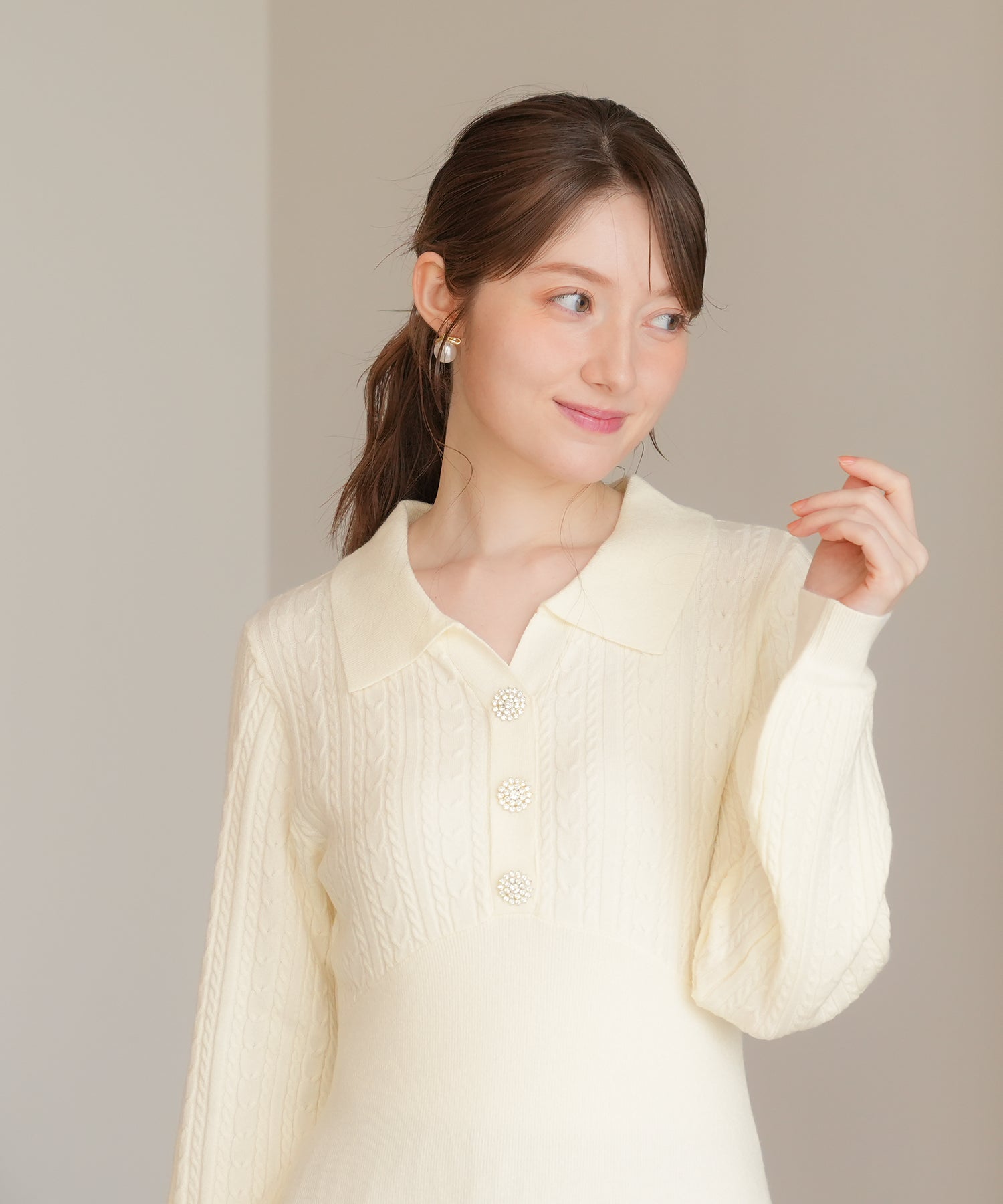 ホワイト model:163cm 着用サイズ:M