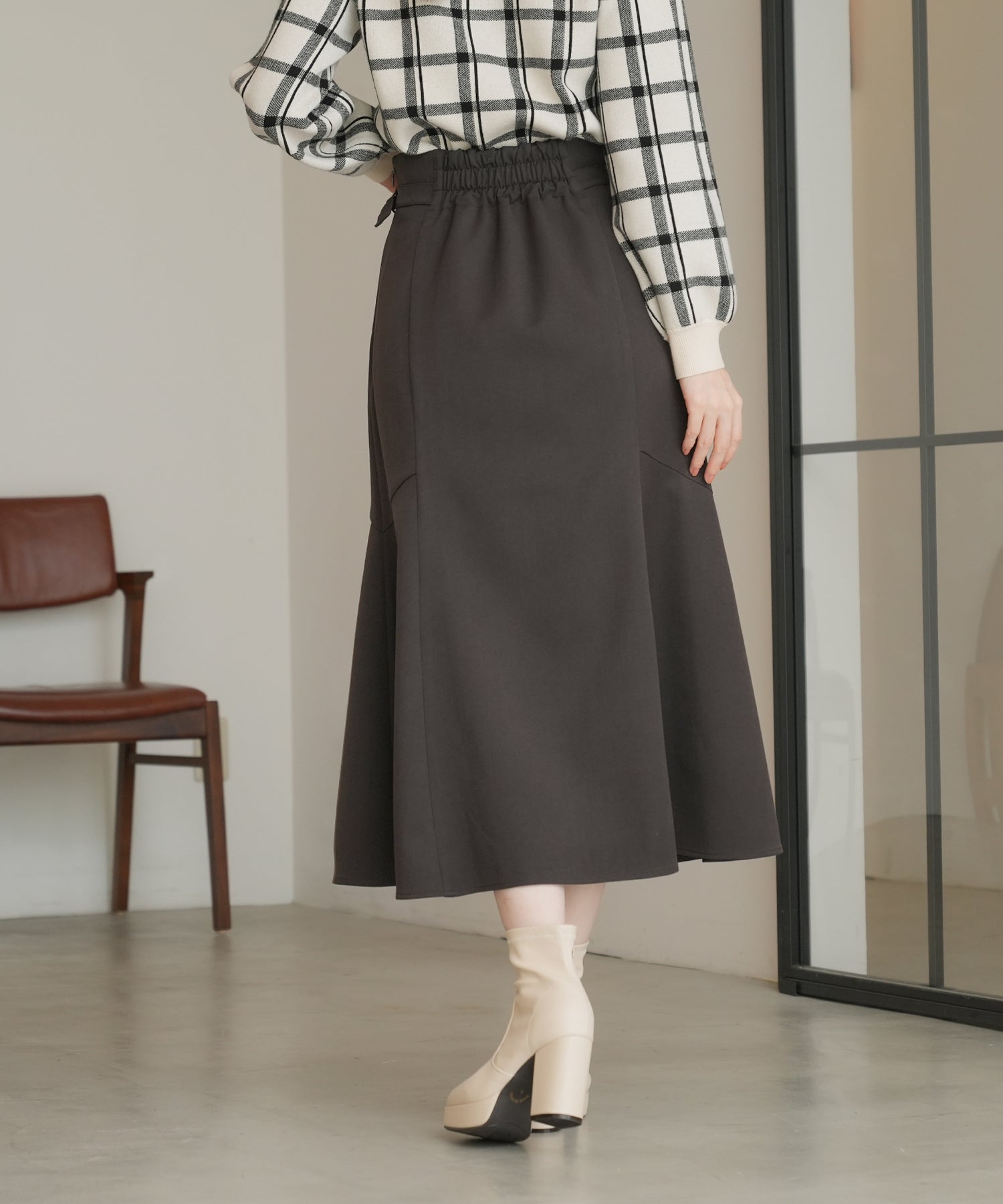 ブラウン model:163㎝ 着用サイズ:M