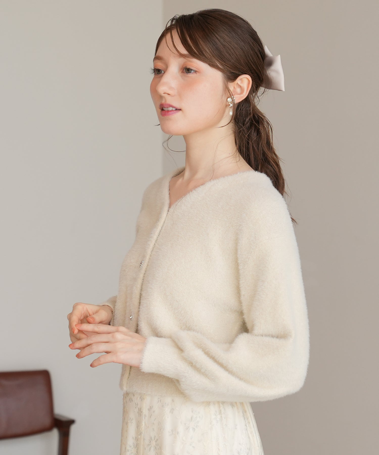 アイボリー model:163cm 着用サイズ:M