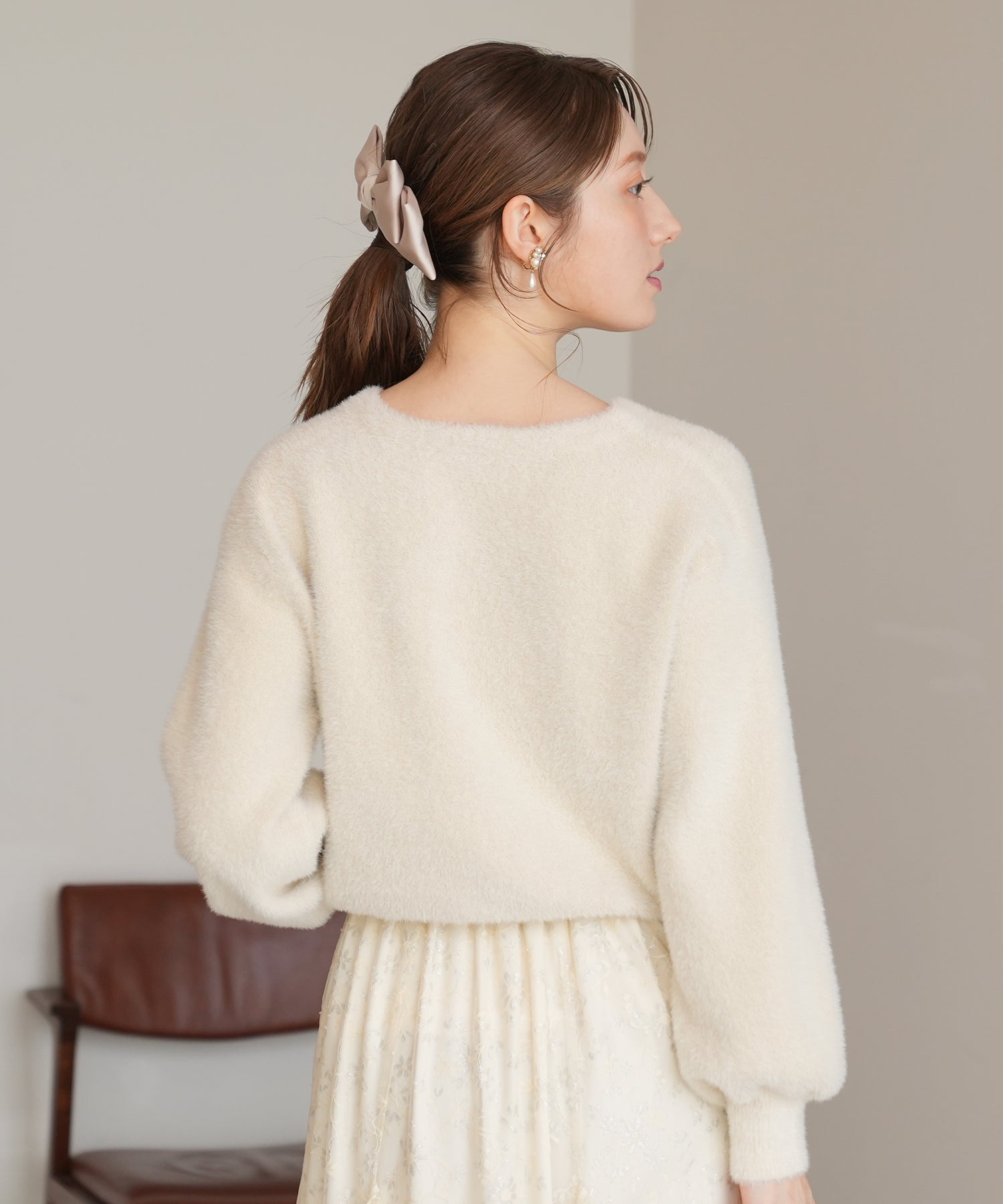 アイボリー model:163cm 着用サイズ:M