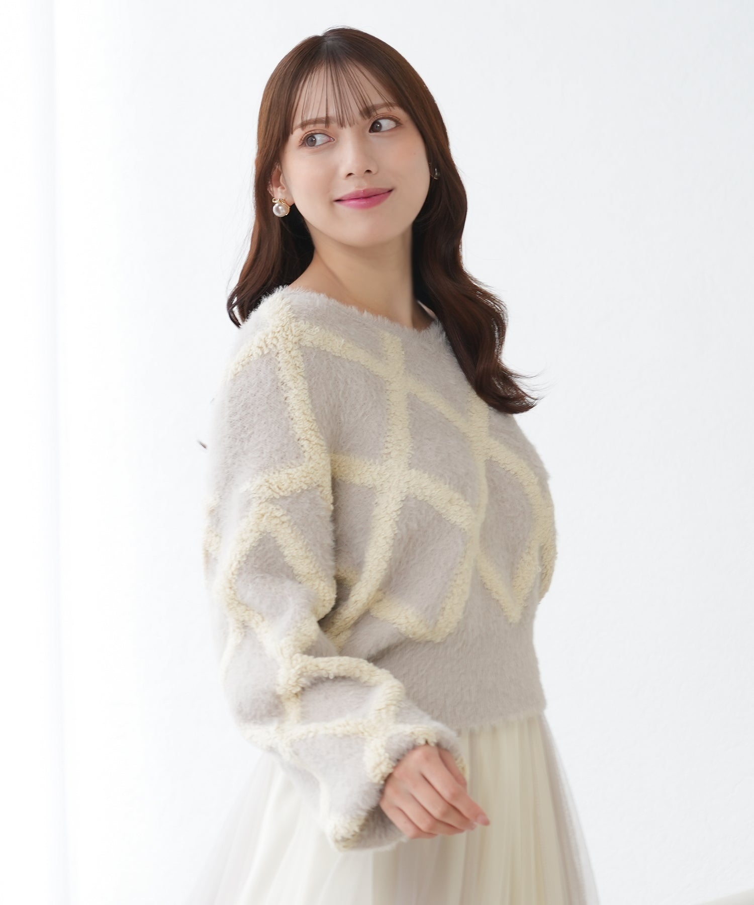 ラベンダー model:164 着用サイズ:M