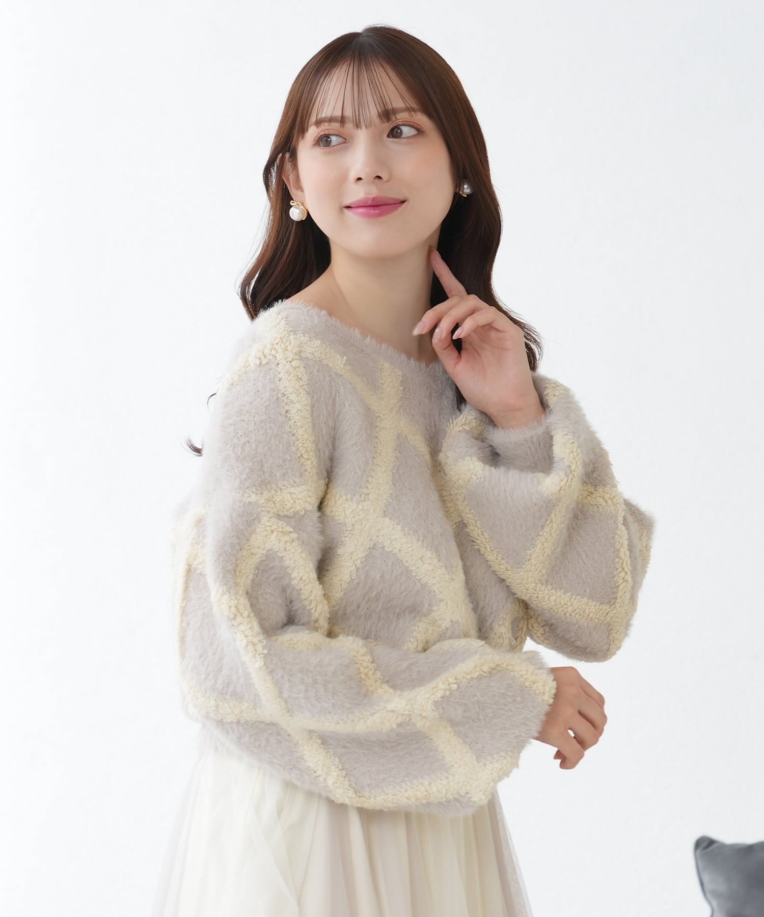 ラベンダー model:164 着用サイズ:M