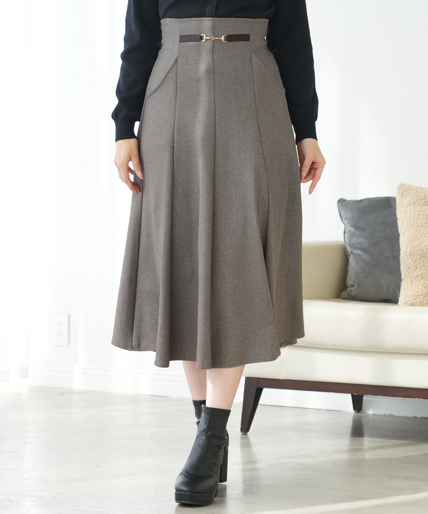 ブラウン model:164cm 着用サイズ:M