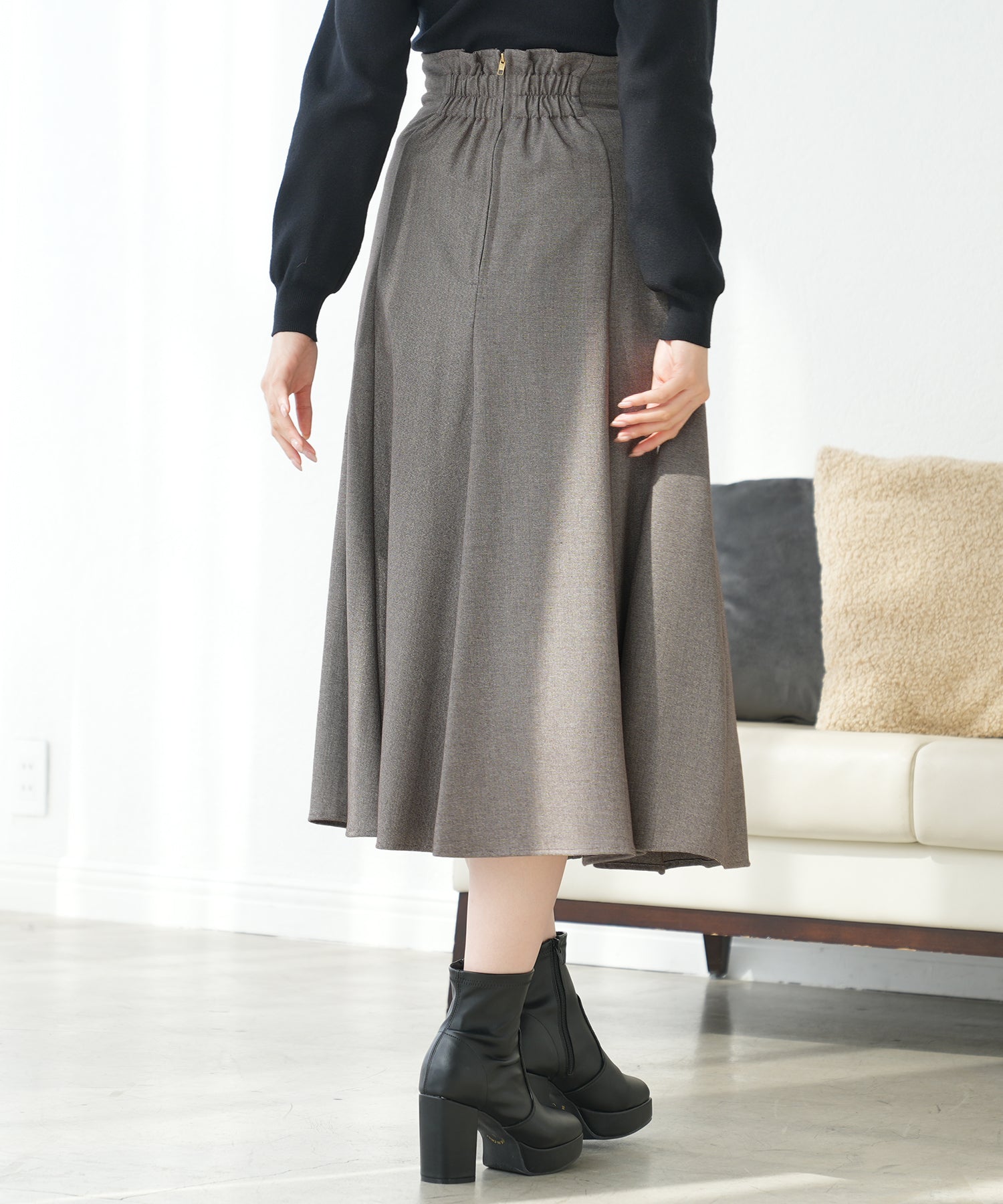 ブラウン model:164cm 着用サイズ:M