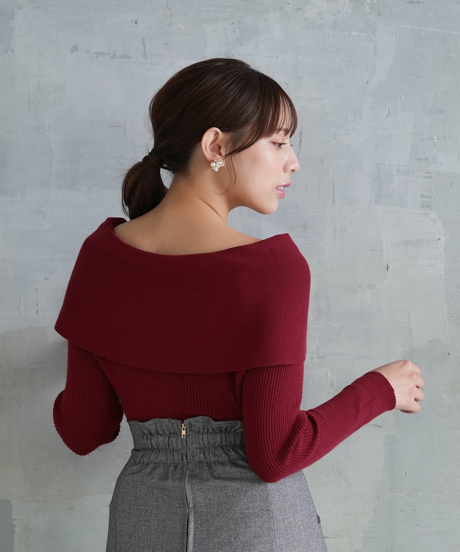 ワイン model:164 着用サイズ:M