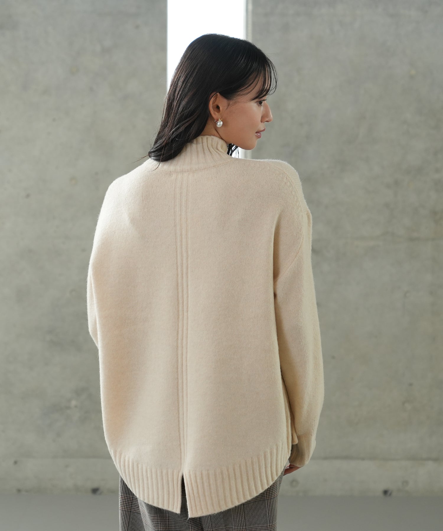 アイボリー model:165 着用サイズ:M