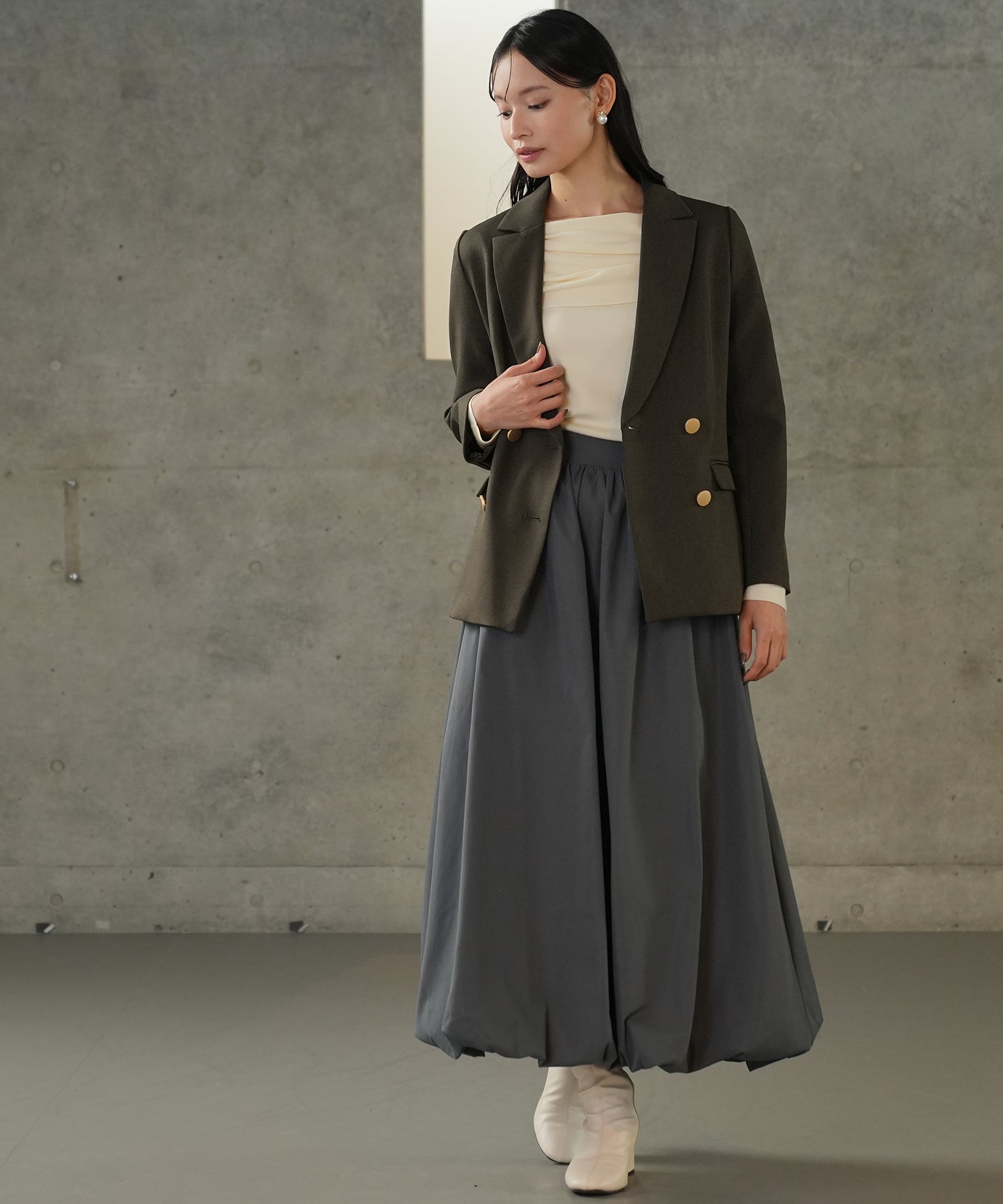 ブラウン model:165㎝ 着用サイズ:M