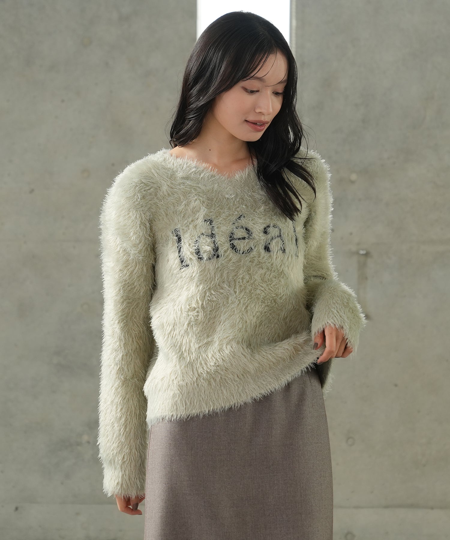 ライトグレー model:165 着用サイズ:M