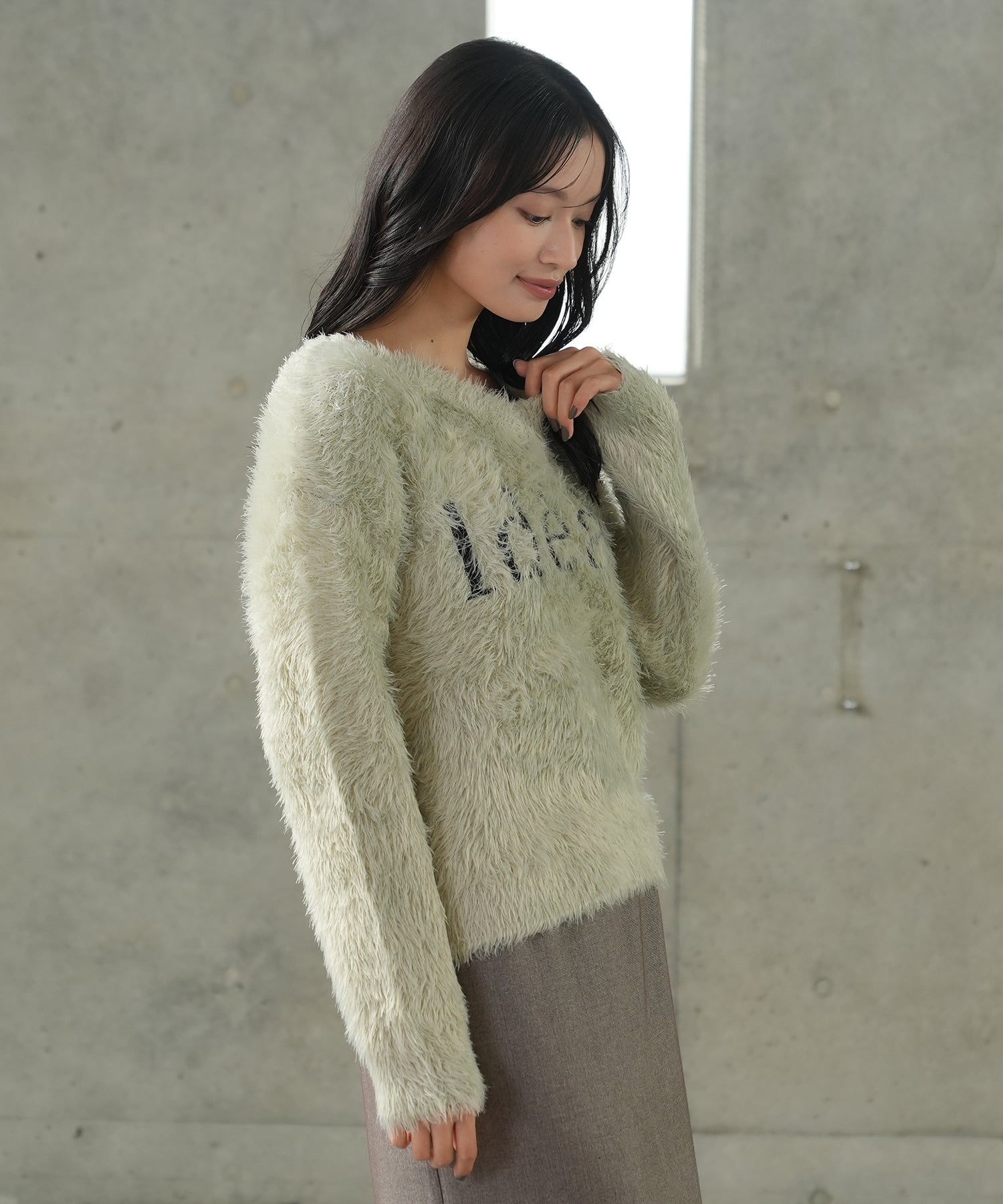 ライトグレー model:165 着用サイズ:M