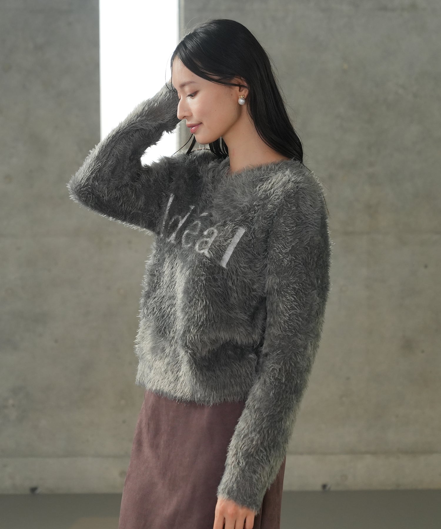 チャコール model:165 着用サイズ:M