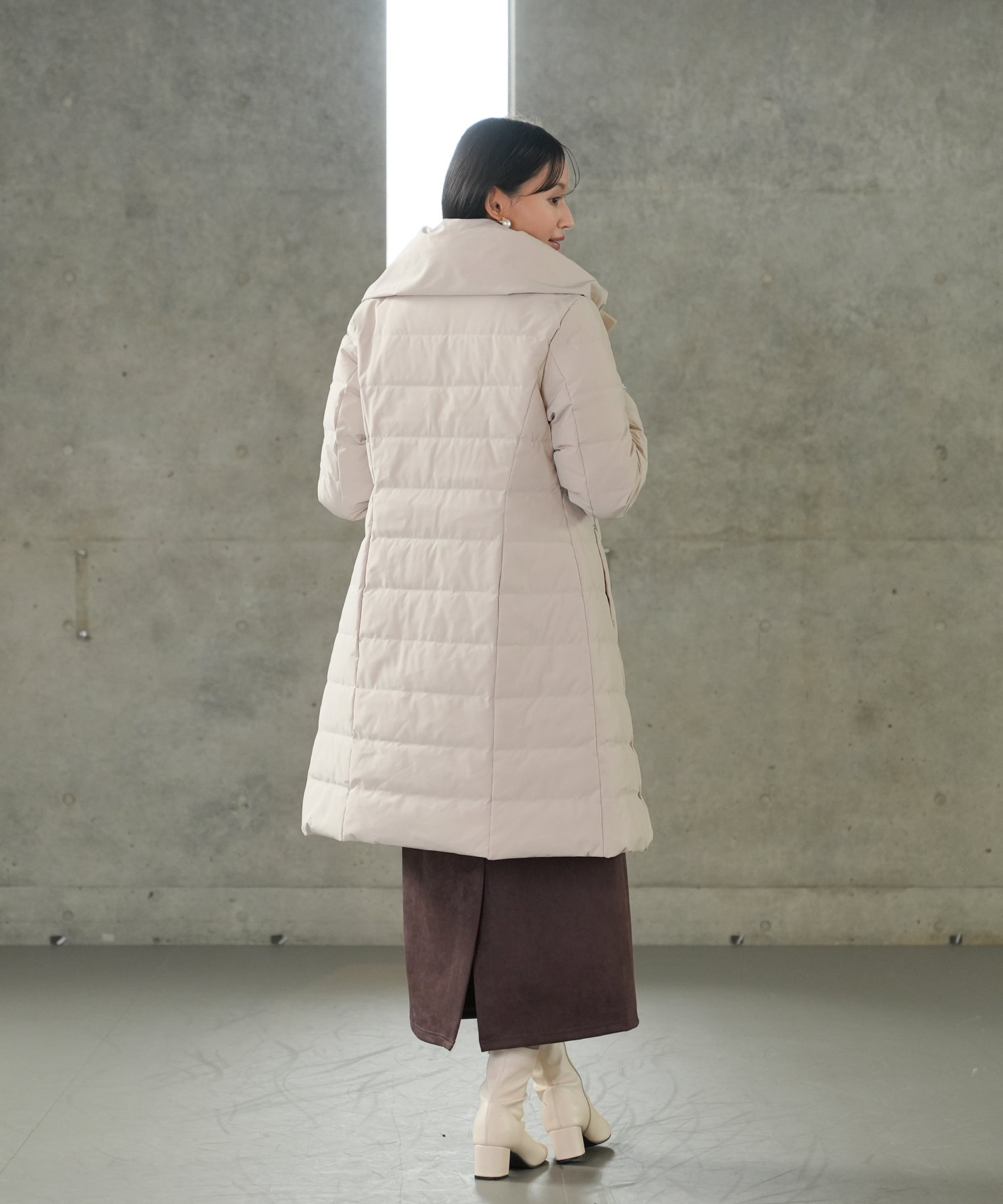 アイボリー model:165 着用サイズ:M