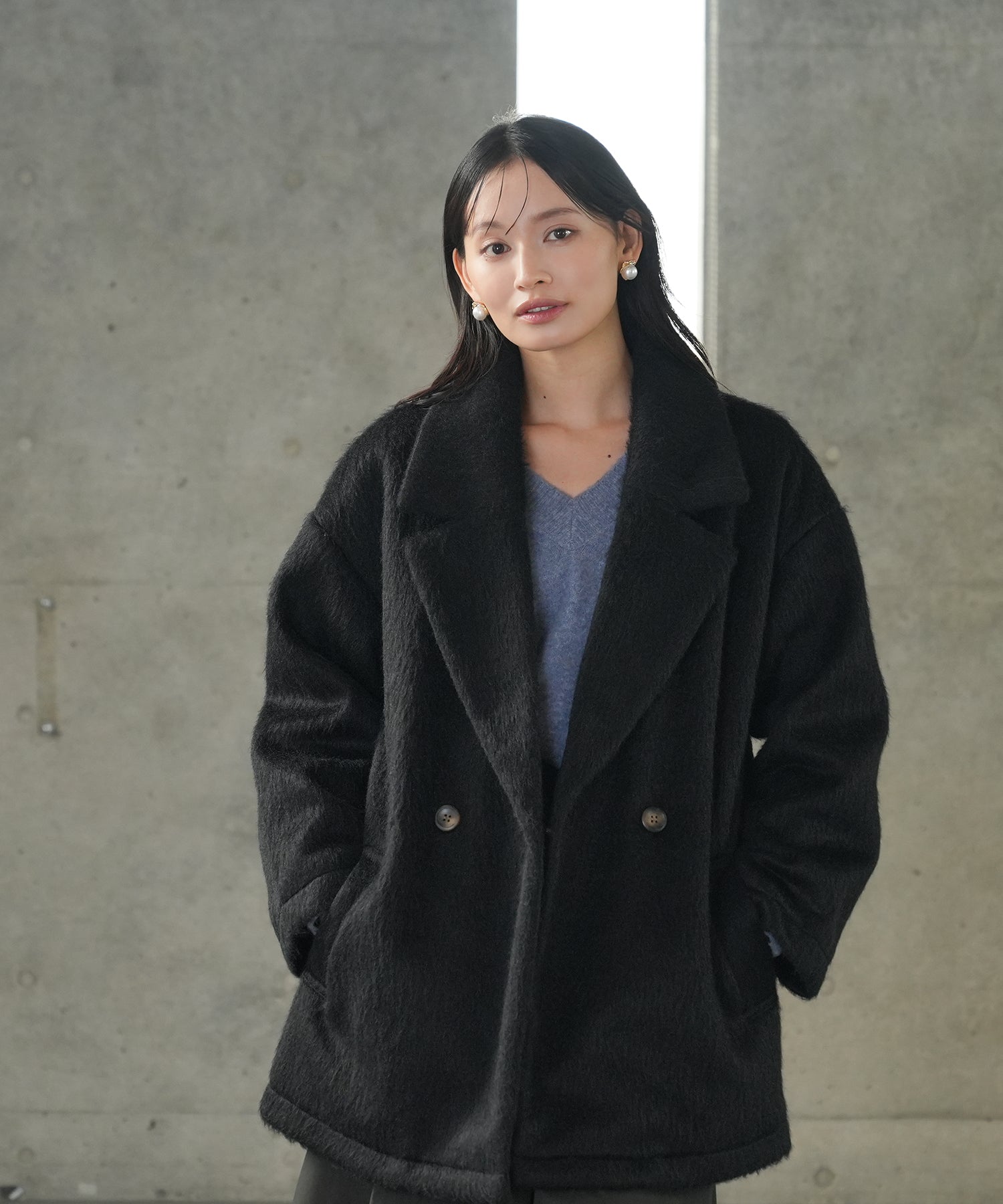 ブラック model:165 着用サイズ:M