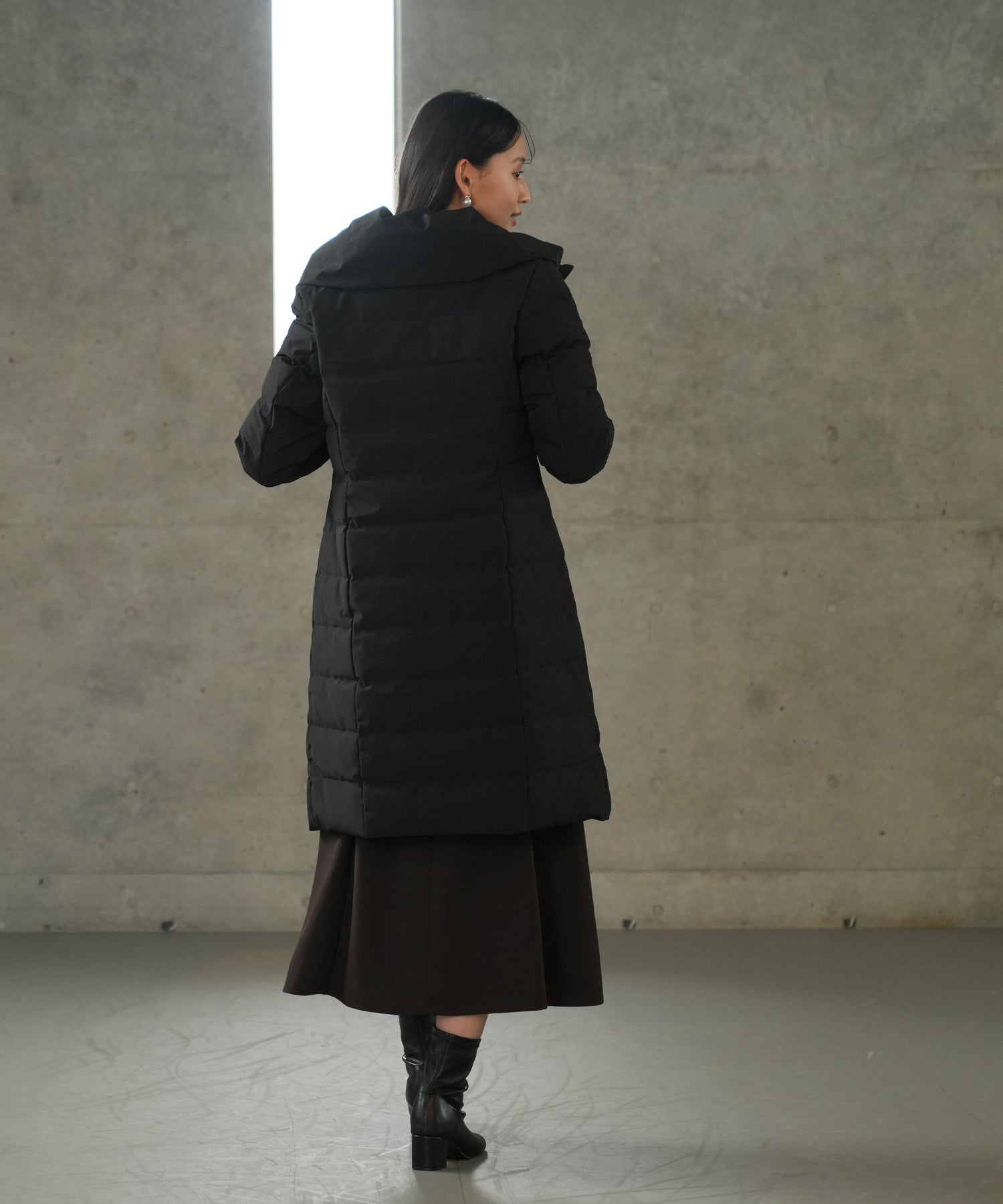 ブラック MODEL:165 着用サイズ:M