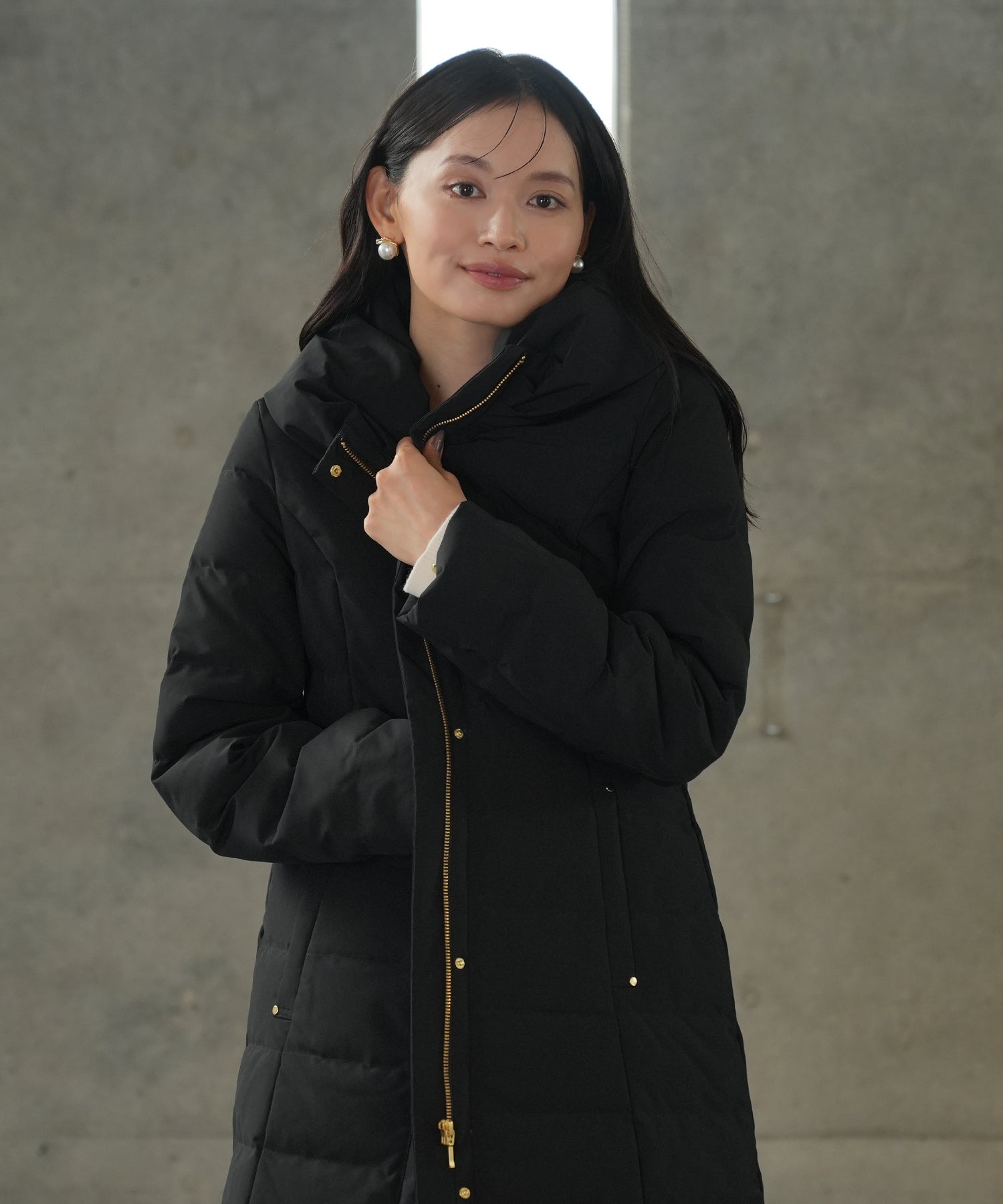ブラック MODEL:165 着用サイズ:M