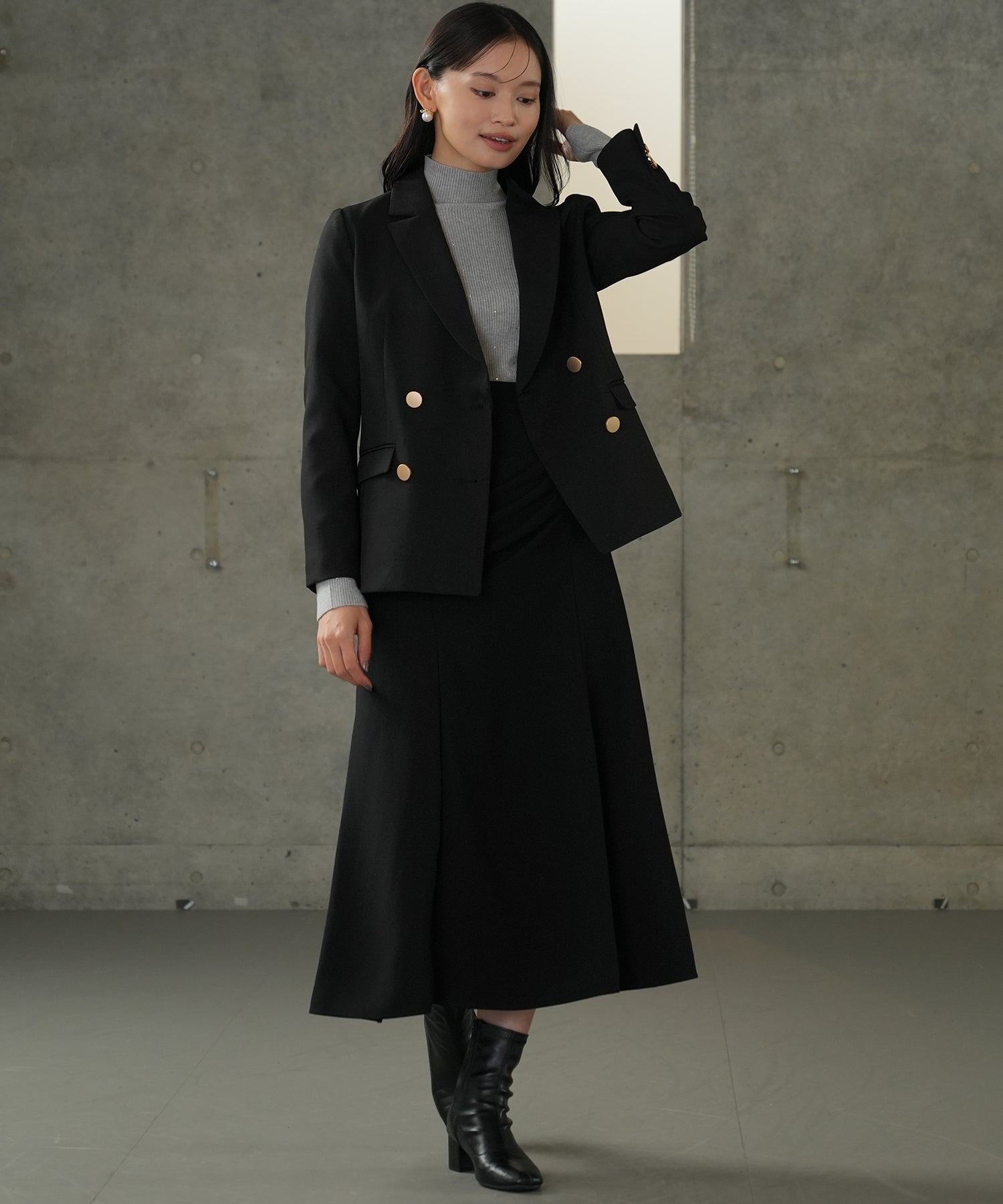 ブラック model:165㎝ 着用サイズ:S