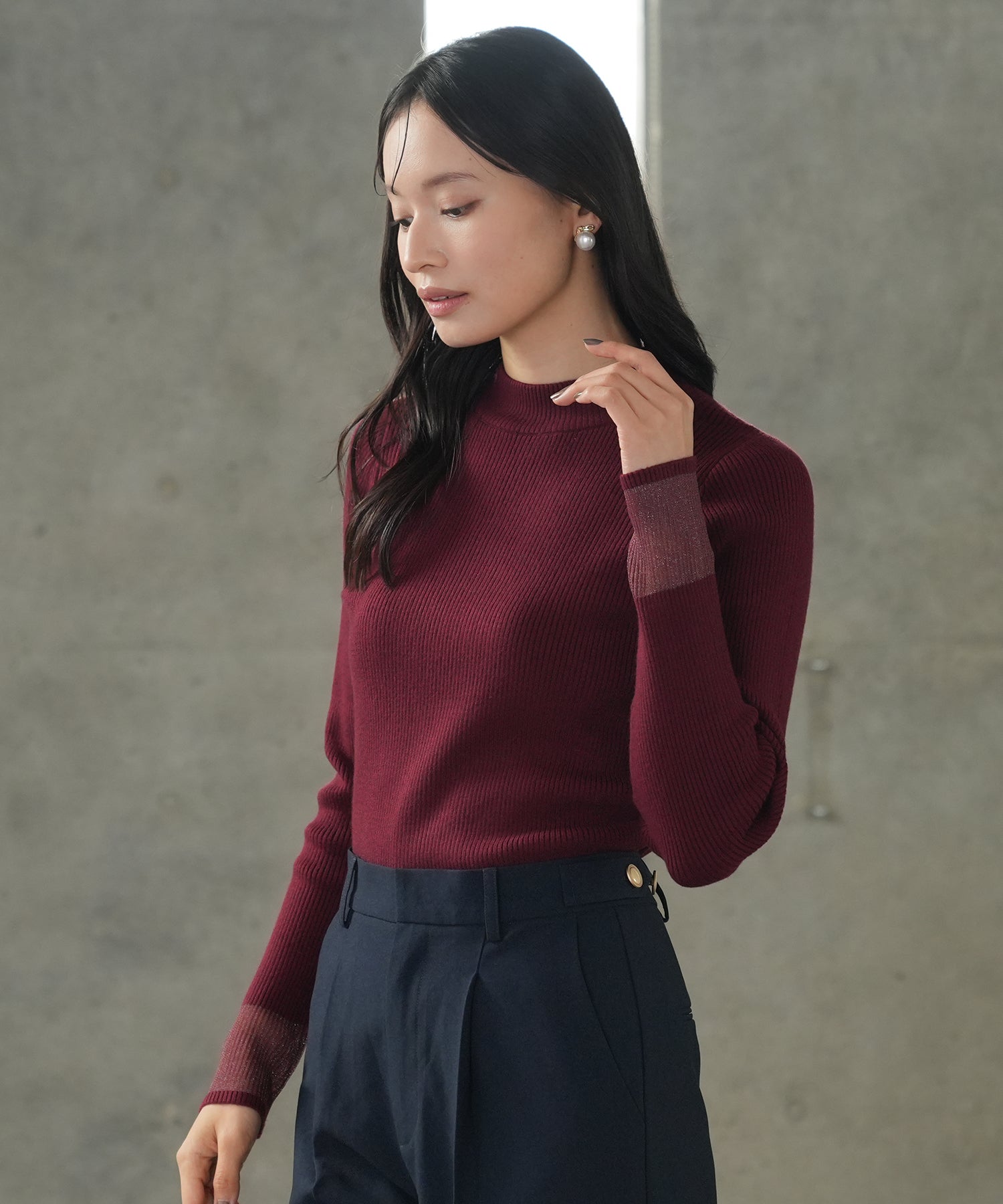 ワイン model:165 着用サイズ:M