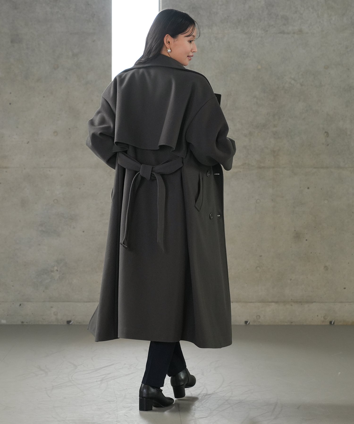 チャコール model:165 着用サイズ:M