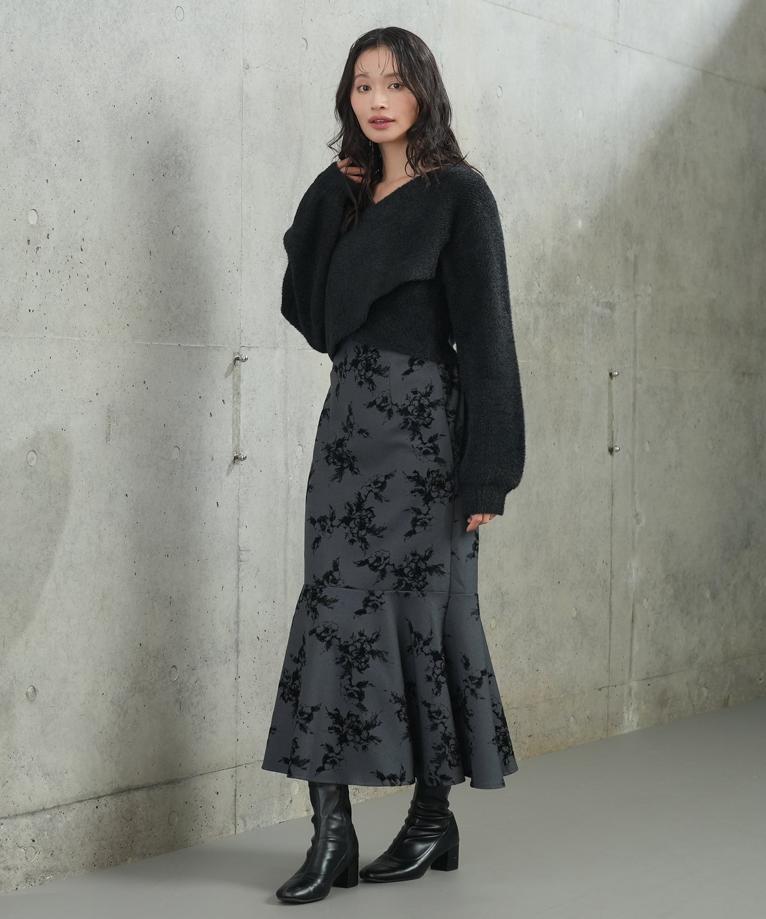 ブラック model:165㎝ 着用サイズ:M