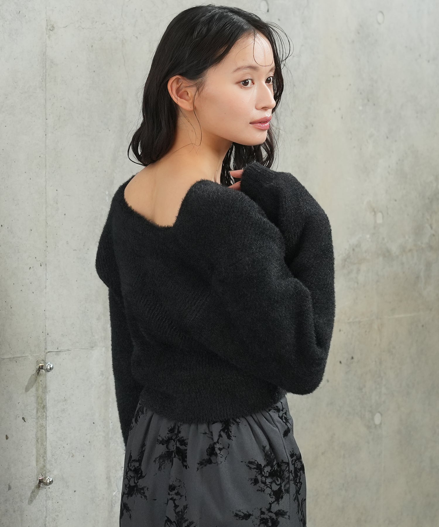 ブラック model:165㎝ 着用サイズ:M